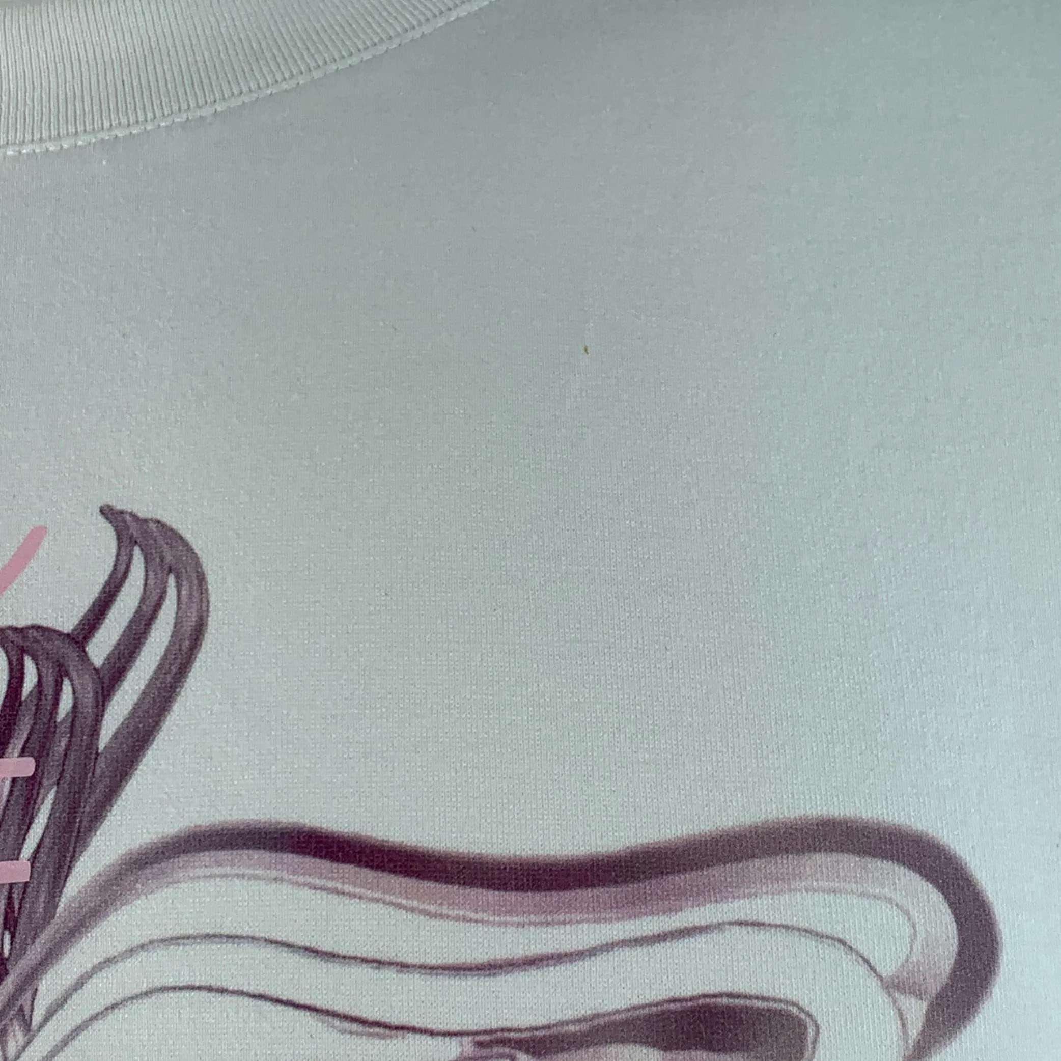 GIVENCHY 2020 Size M Lunar New Year White Pink Rat Print Cotton Crew Neck T-shirt - Image 7