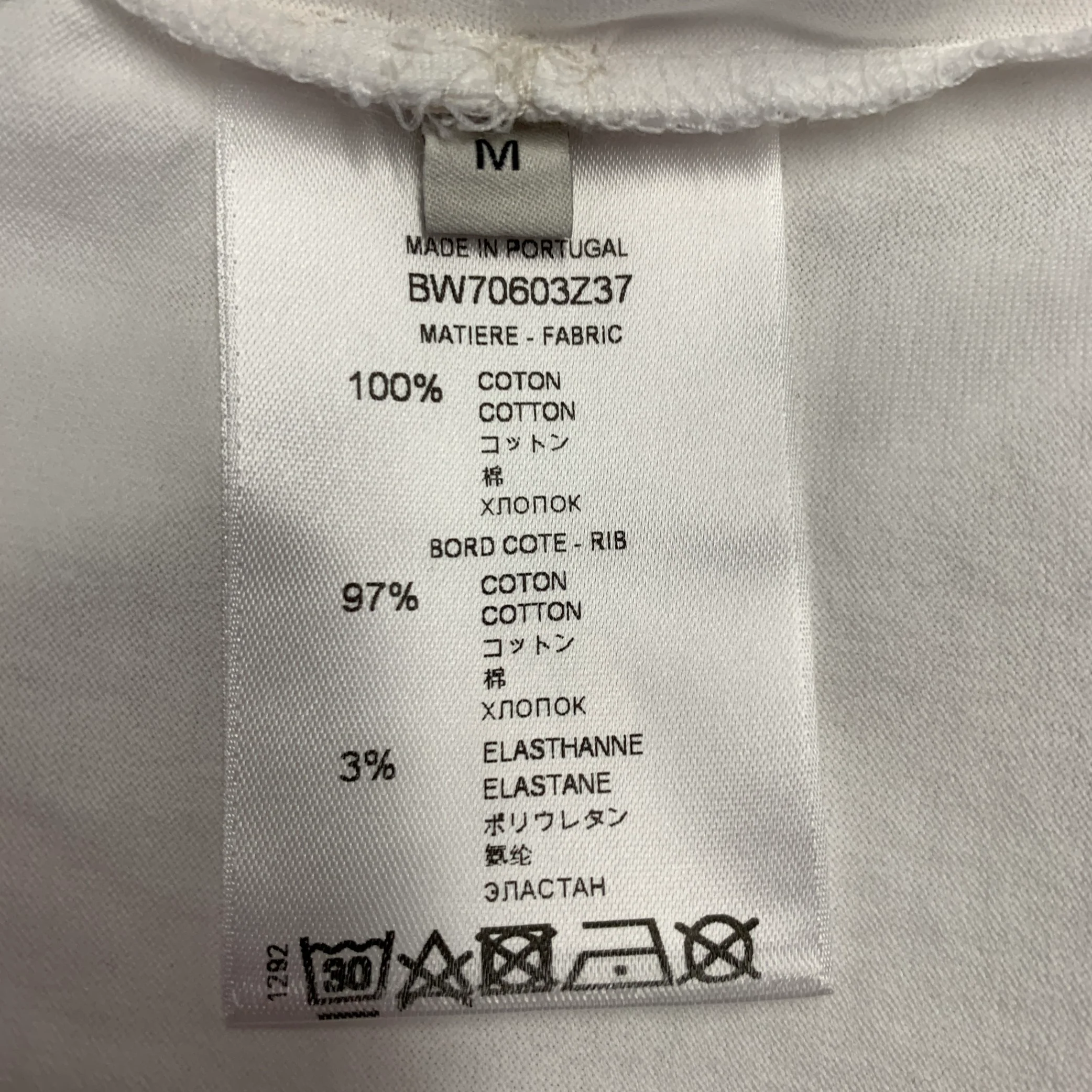 GIVENCHY 2020 Size M Lunar New Year White Pink Rat Print Cotton Crew Neck T-shirt - Image 9
