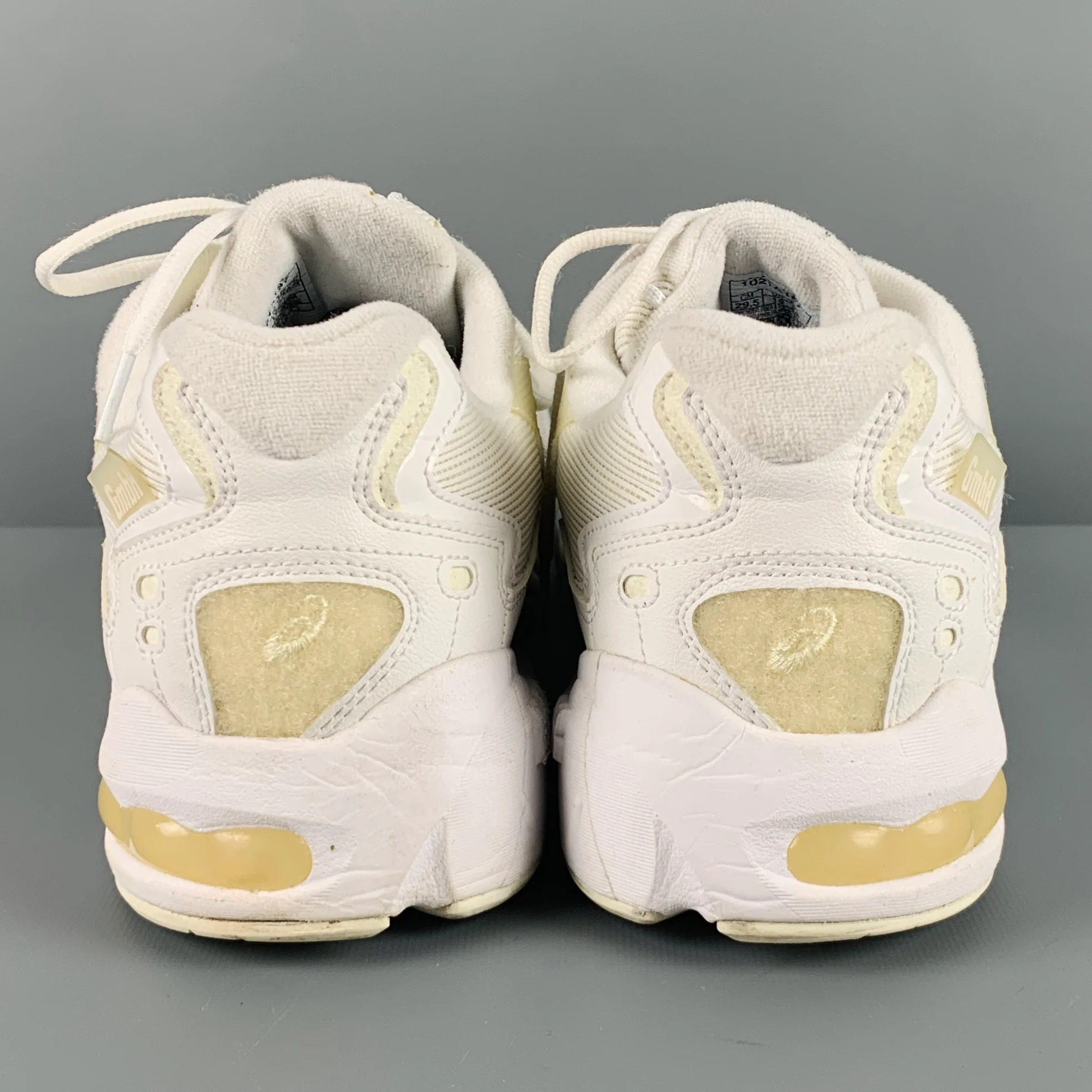 GmbH Size 12 White Nylon Lace Up Sneakers - Image 3