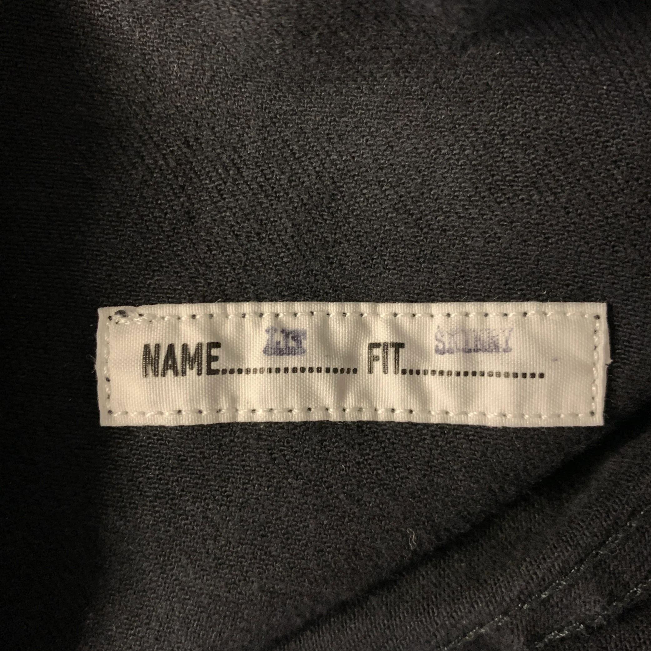 GOLDEN GOOSE Size 33 Black Cotton Blend Skinny Jeans - Image 5