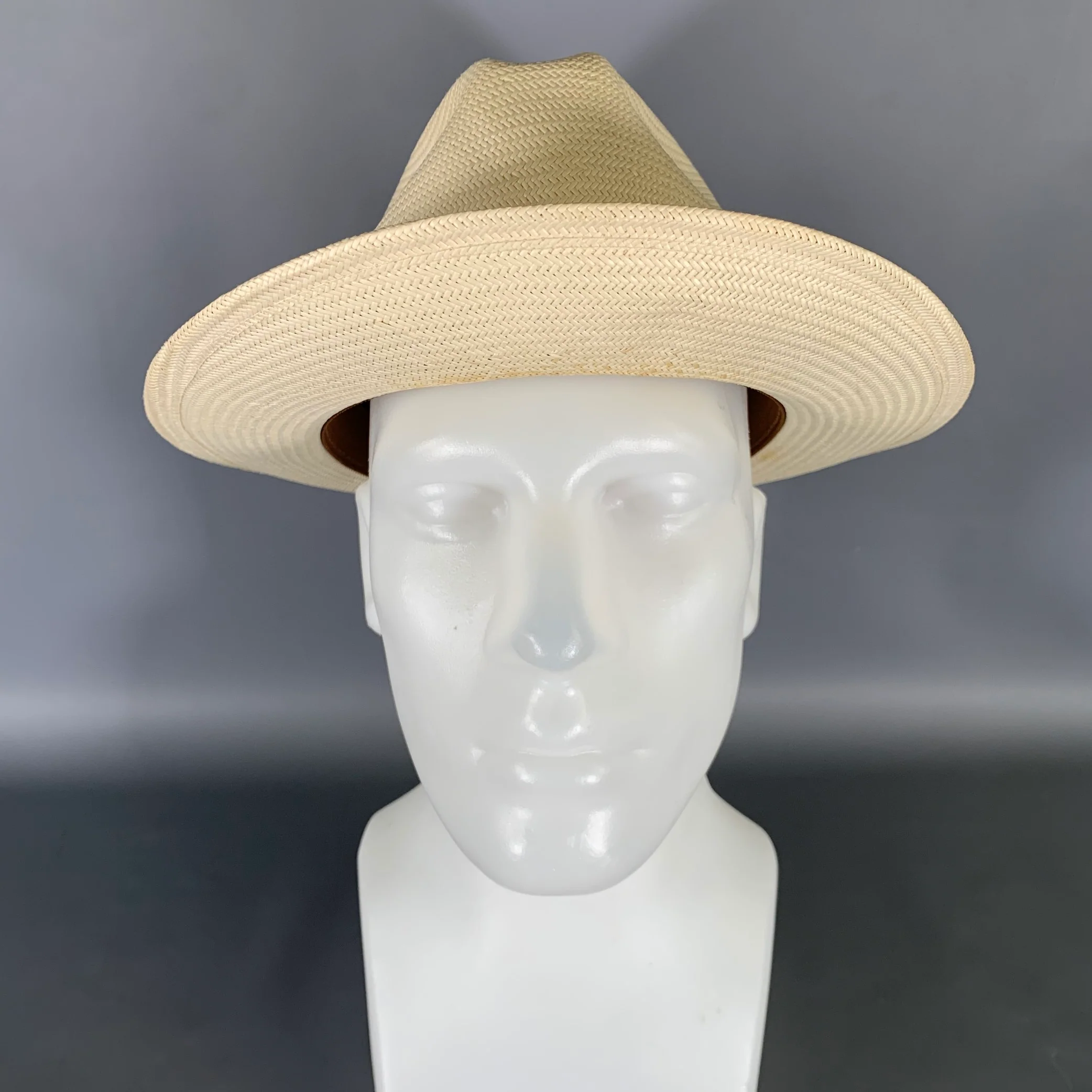 GOORIN BROTHERS Size 7.5 Tan Hat - Image 5
