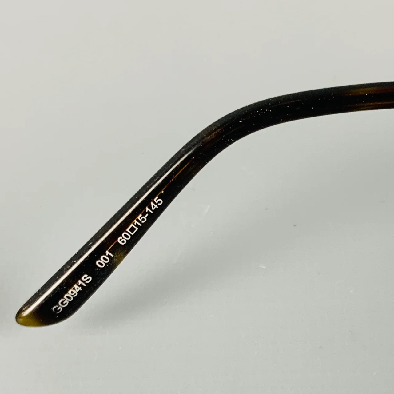 GUCCI Black Metal Sunglasses - Image 5
