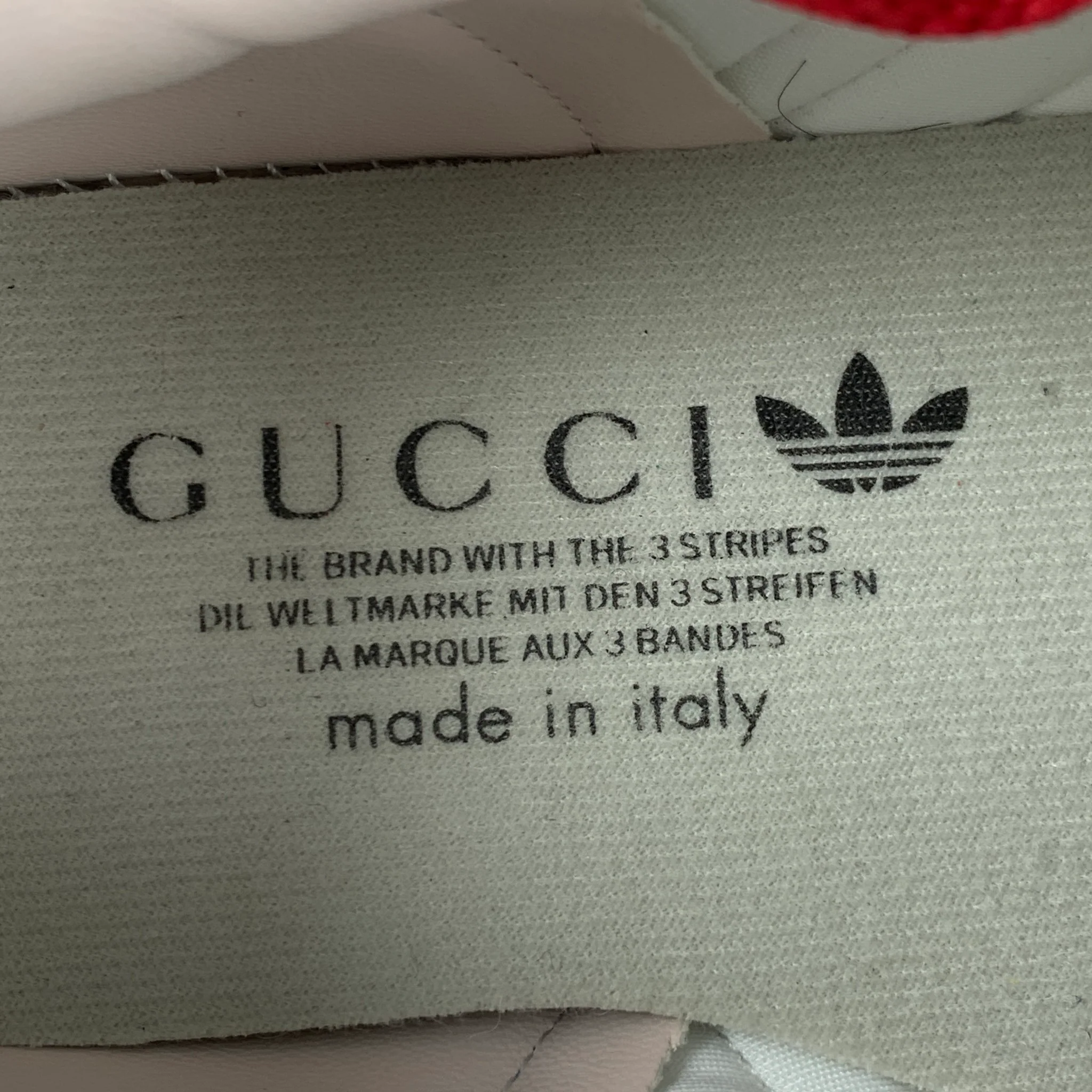 GUCCI Size 10 Blue Green Nylon Low Top Sneakers - Image 8