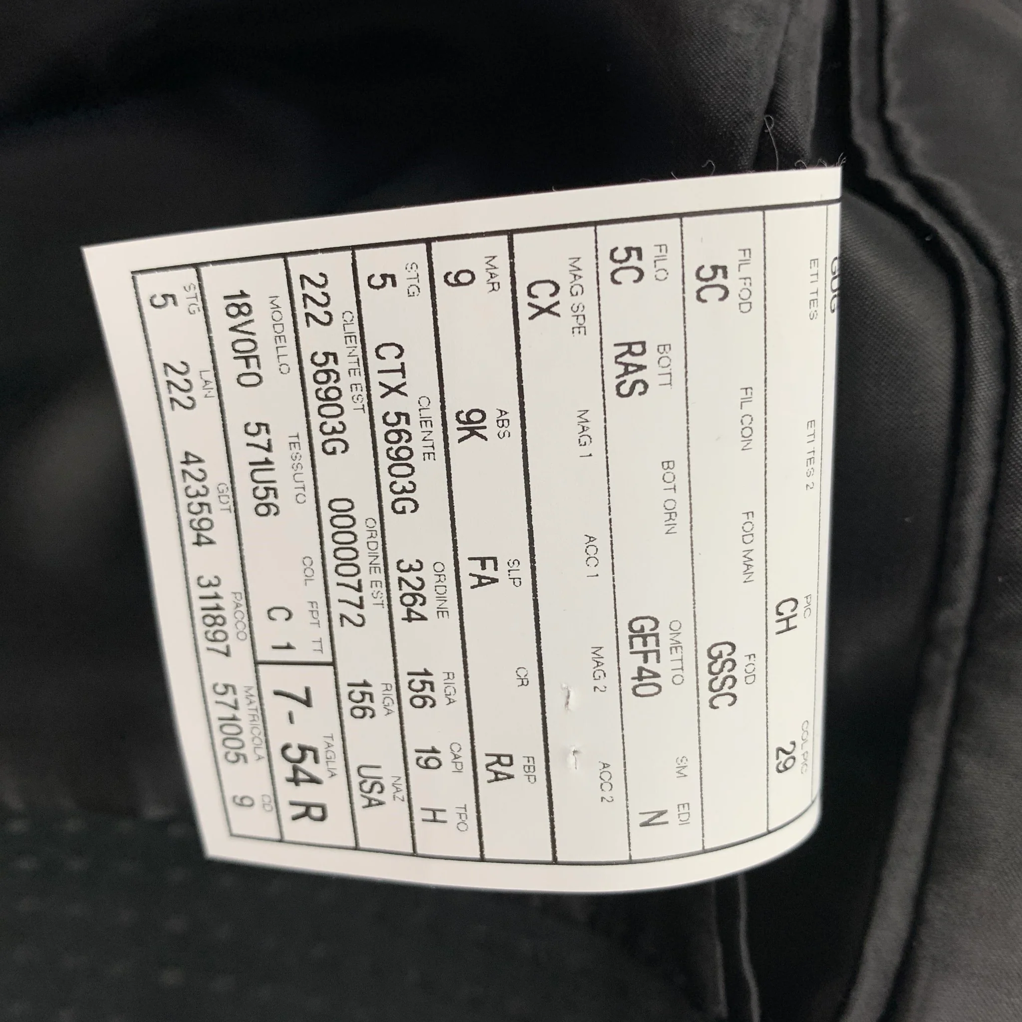 GUCCI Size 44 Black Dots Cotton Notch Lapel Sport Coat - Image 7