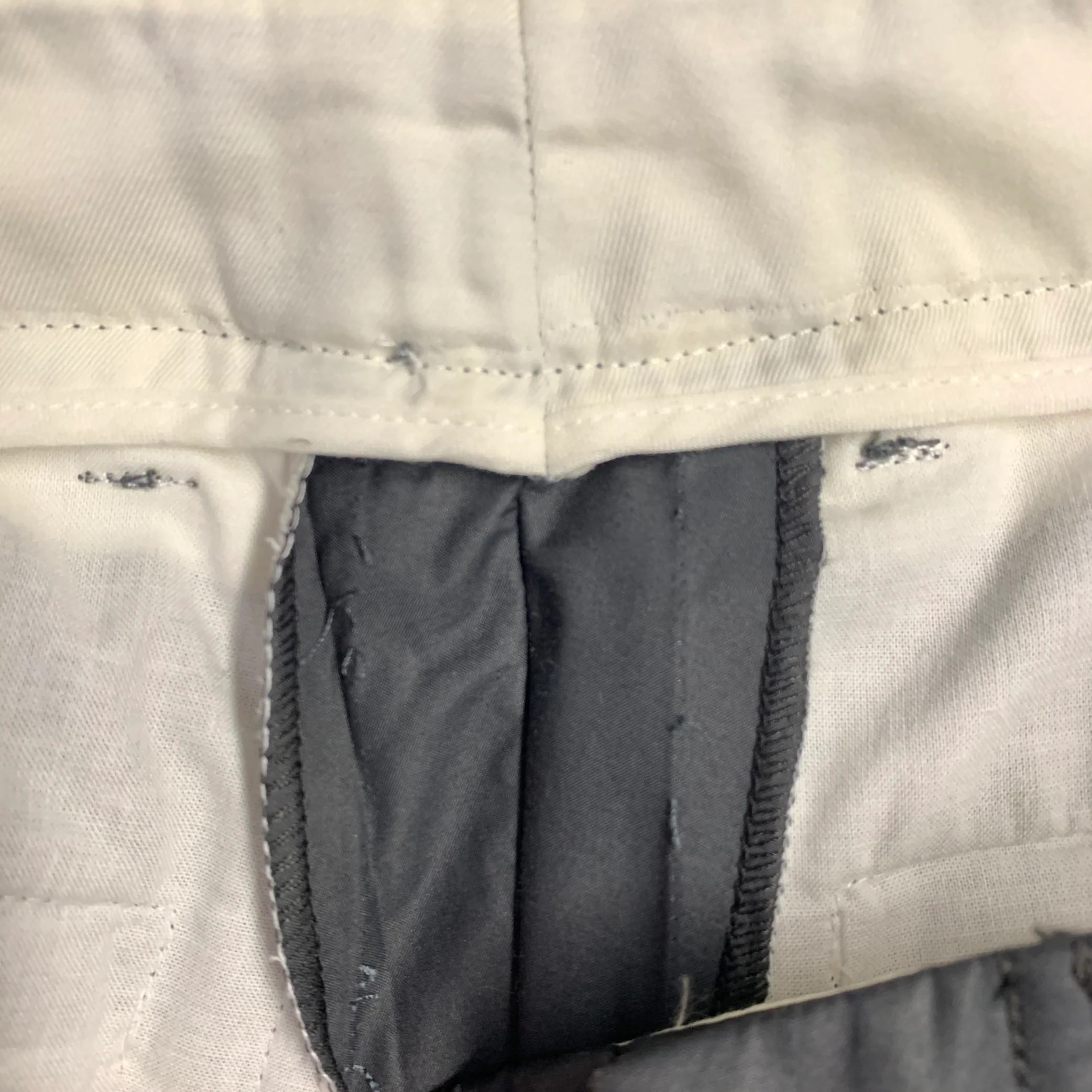 GUCCI Vintage Size 30 Grey Cotton Blend Super Skinny Bondage Casual Pants - Image 11