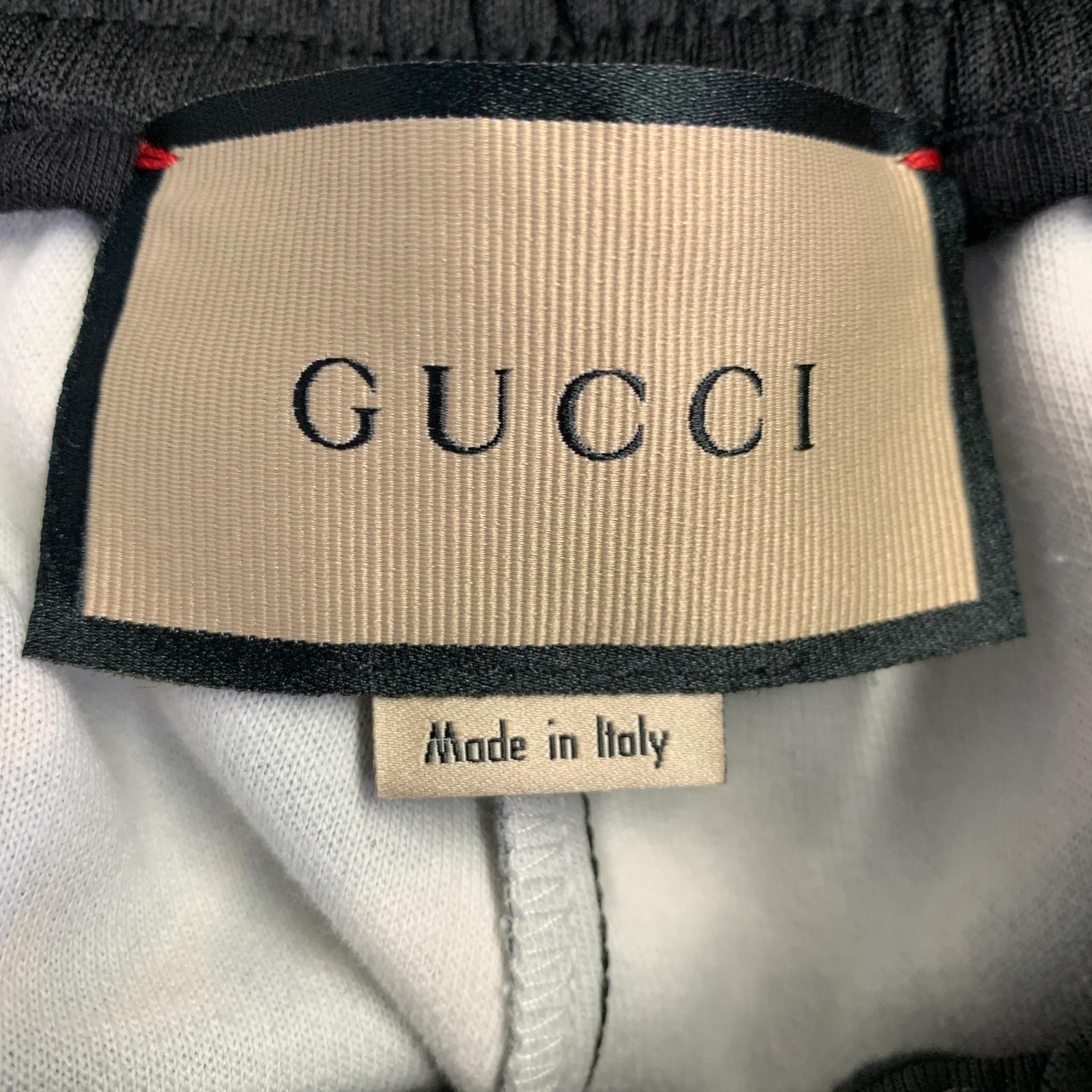 GUCCI x GEORGE KENNETH SCOTT Size S Black Beige Monogram Joggers Casual Pants - Image 6