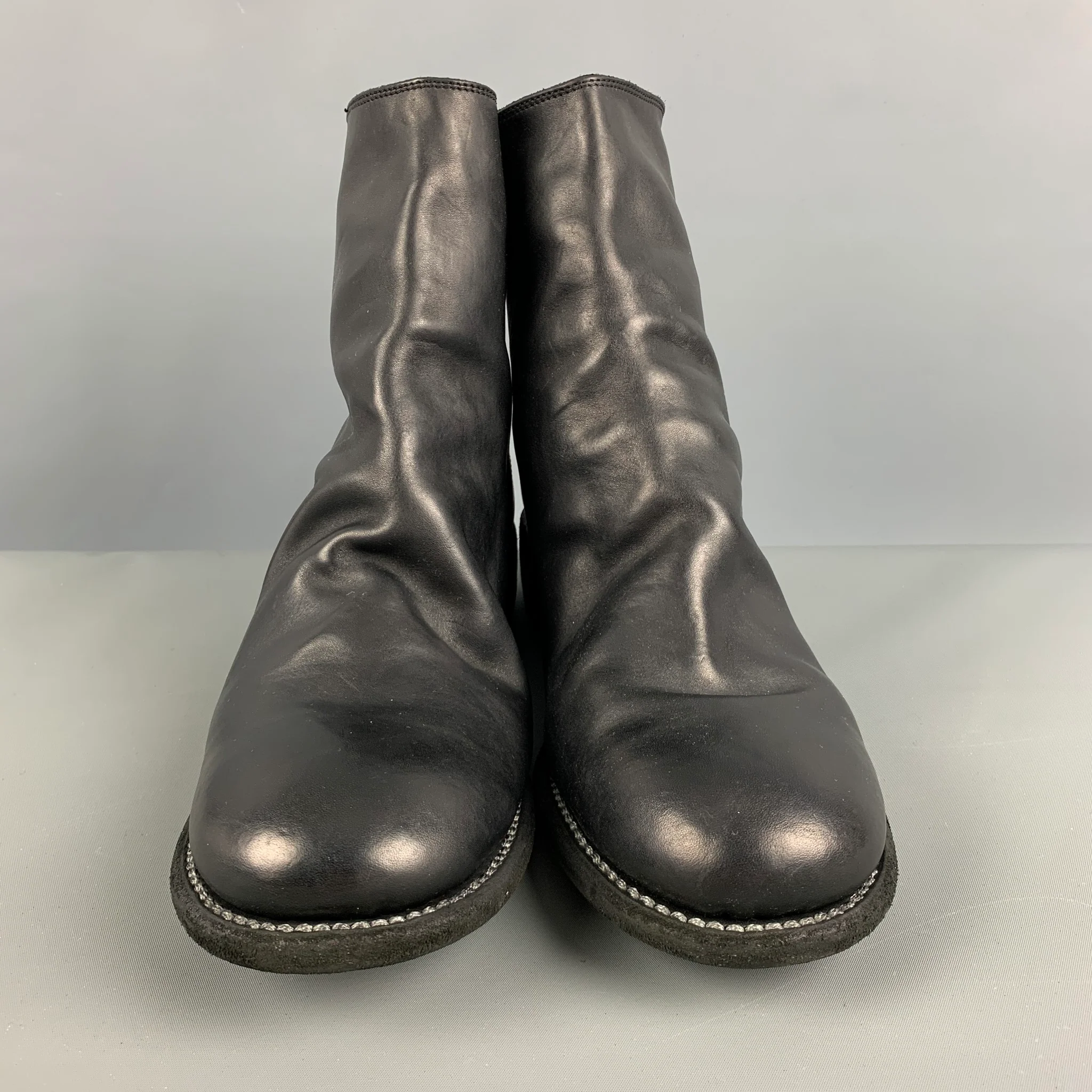 GUIDI Size 11 Black Boots - Image 4