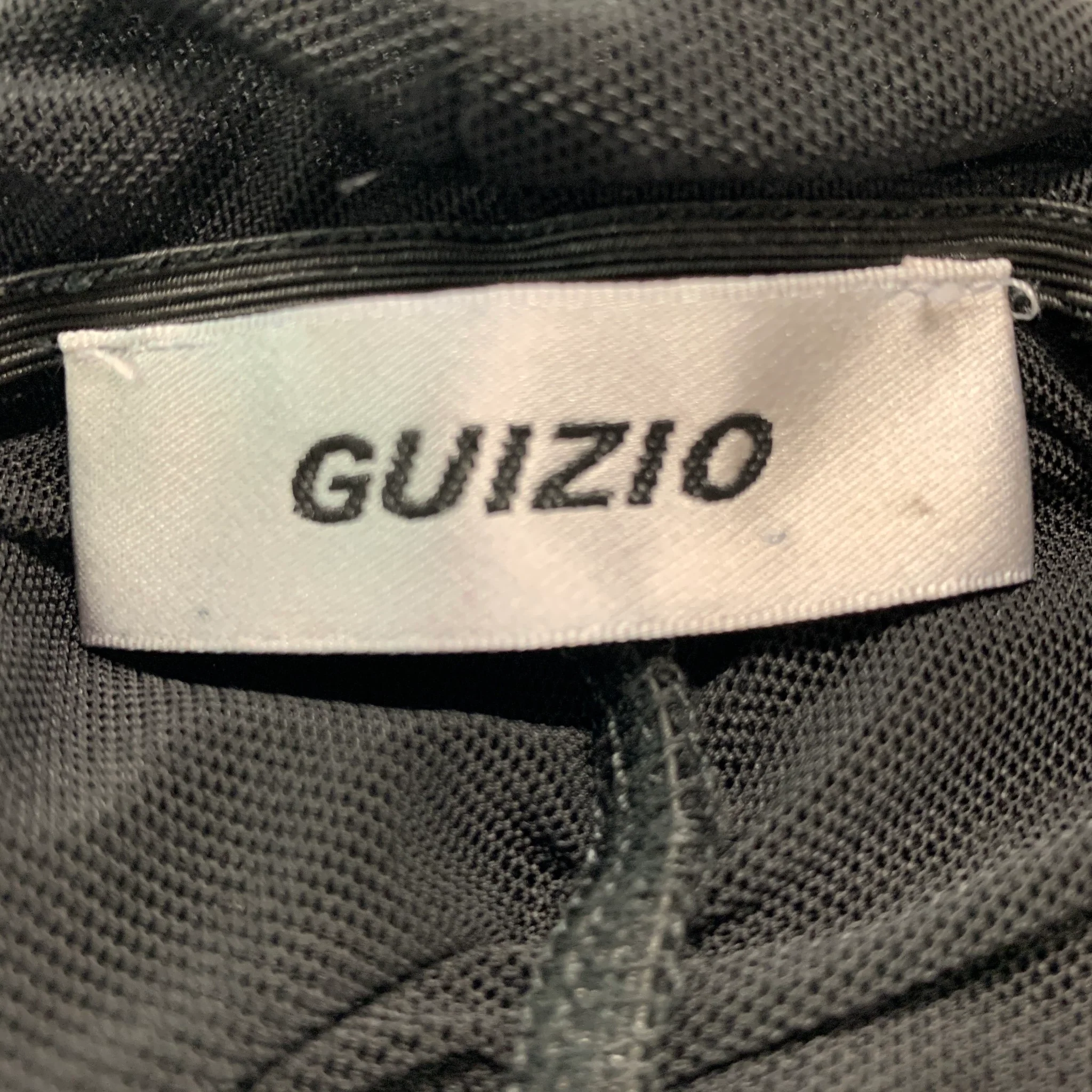 GUIZIO Size XS Black  Mesh Shift Dress - Image 4