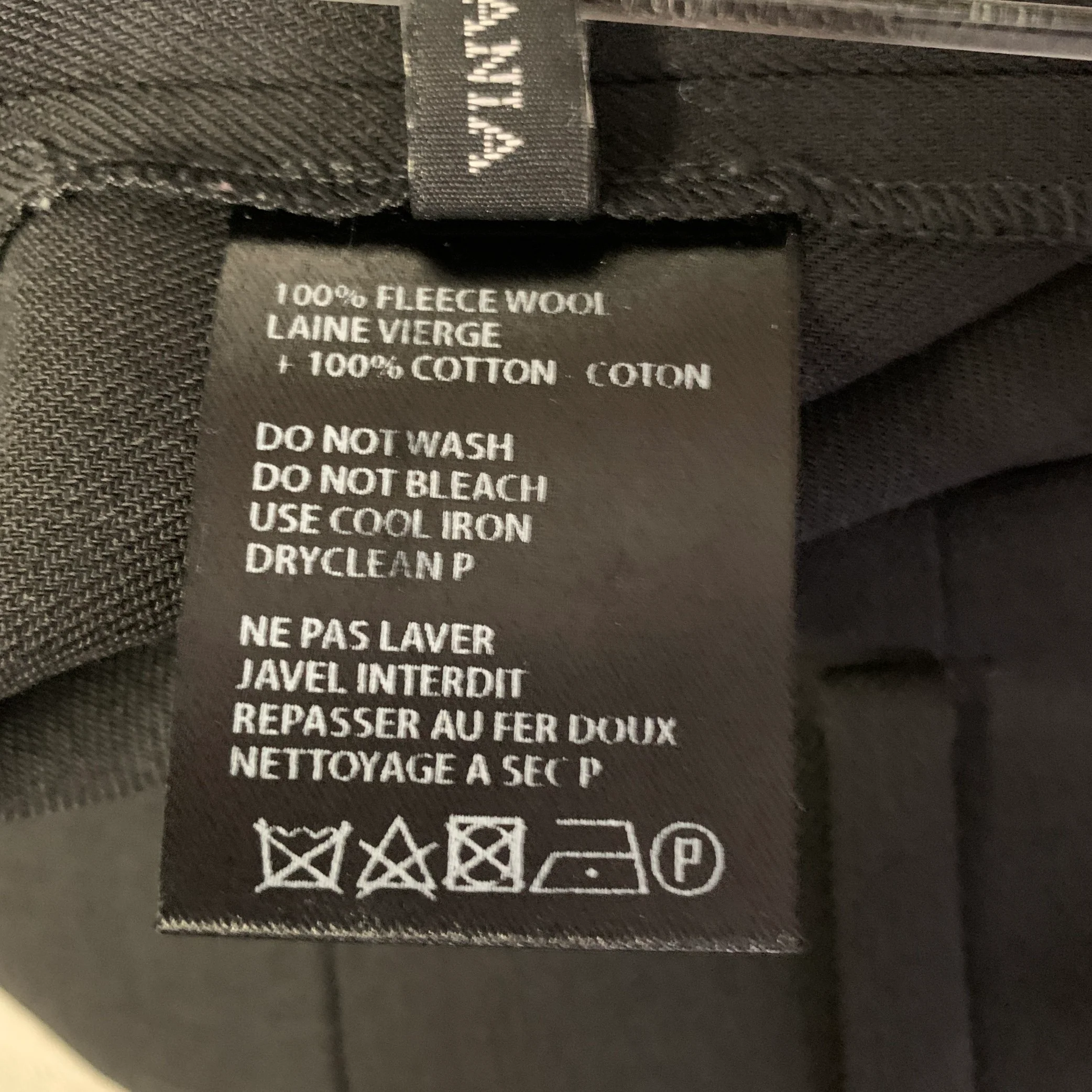 HAIDER ACKERMANN Size 32 Black Wool Pleated Dress Pants - Image 5