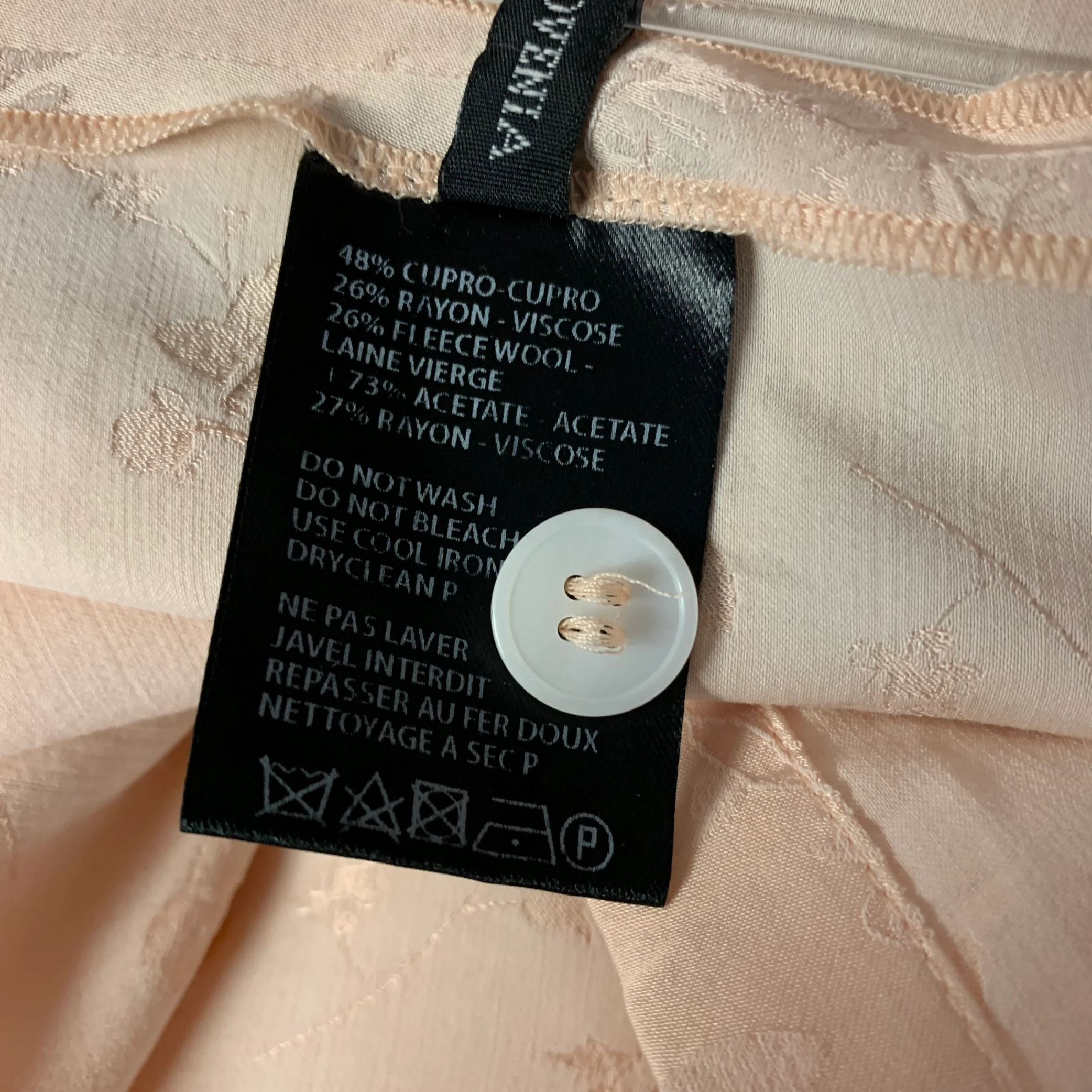 HAIDER ACKERMANN Size L Pink Floral Cupro Rayon Robe - Image 8