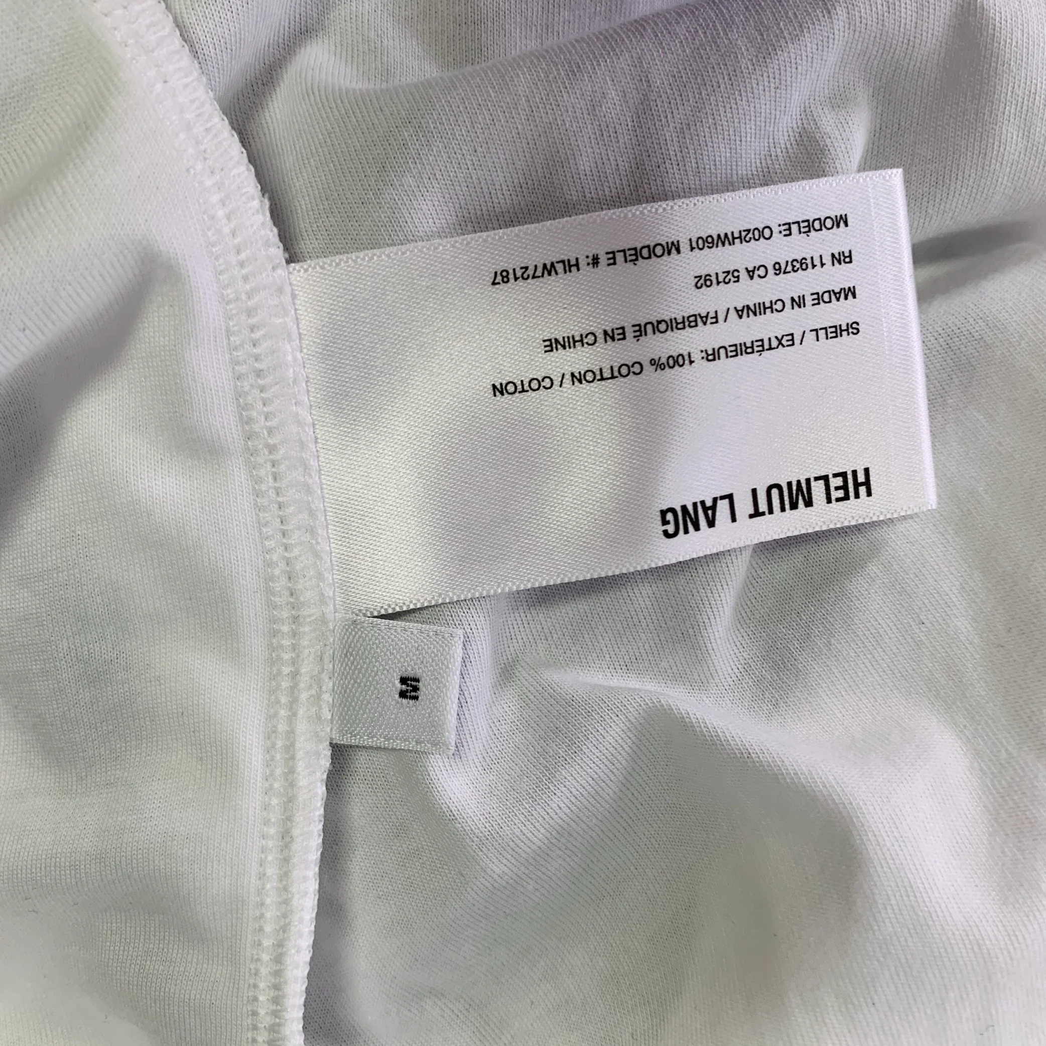 HELMUT LANG Size M Black White Cotton Layered Bubble Hem Dress - Image 6