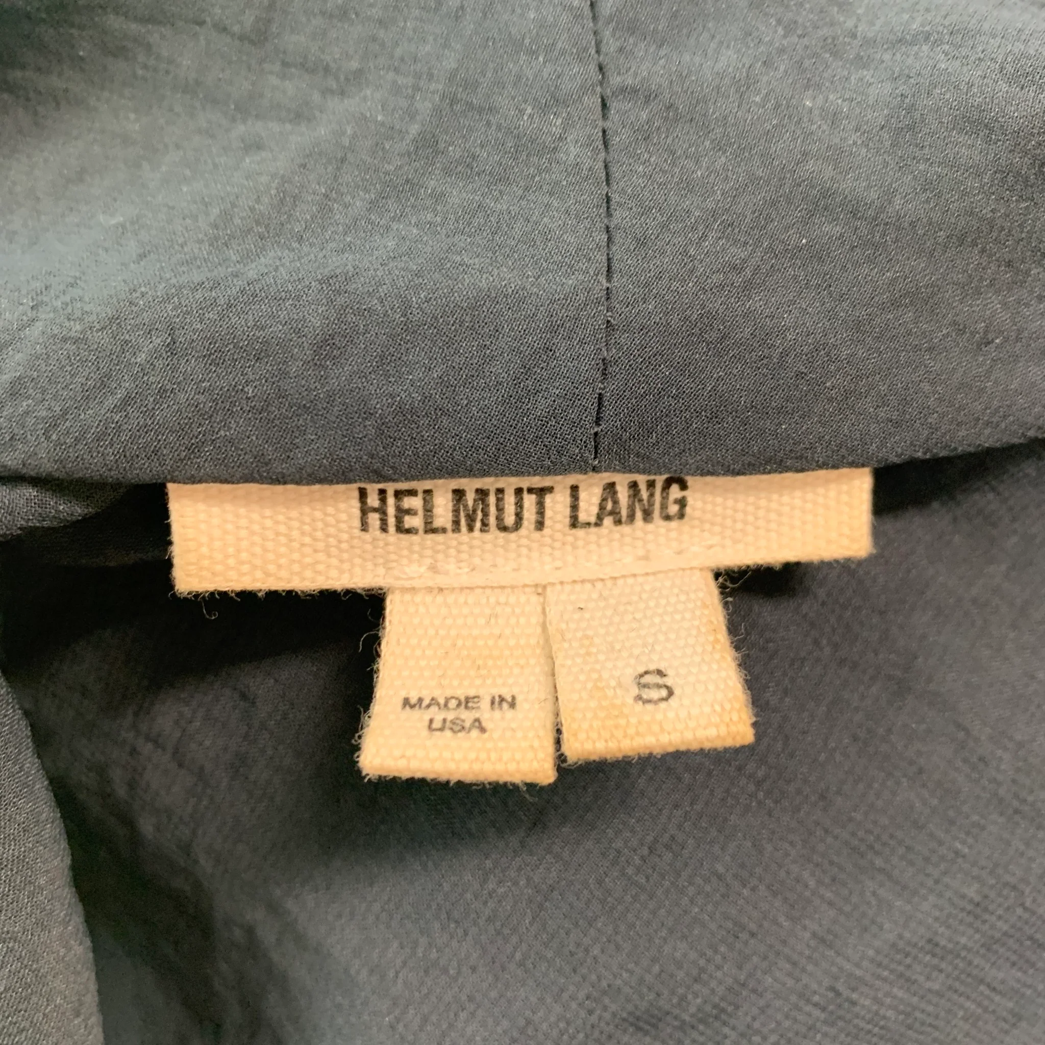 HELMUT LANG Size S Grey Polyester Sleeveless Casual Top - Image 4