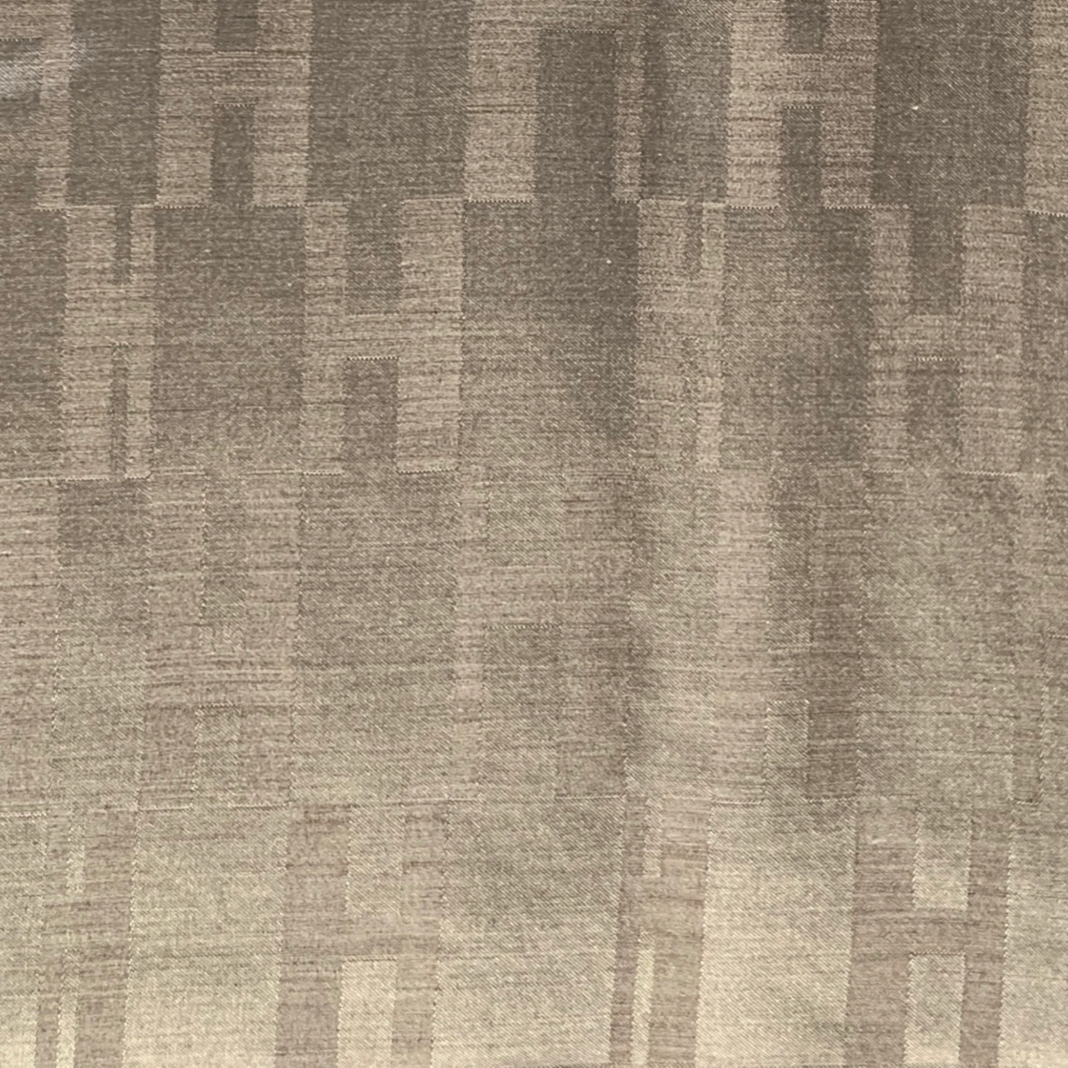 HERMES Beige Gold Logo Silk / Wool Scarves - Image 3