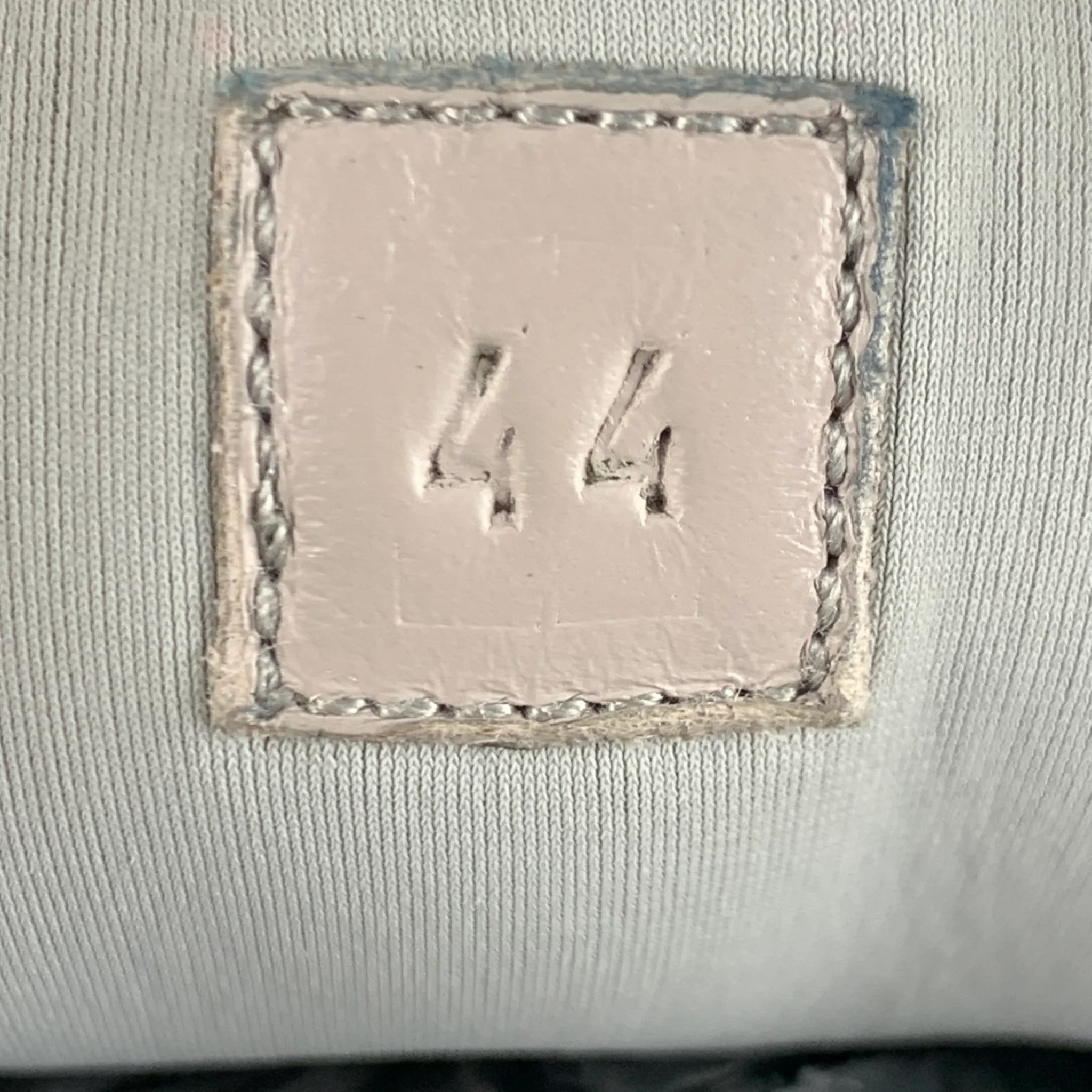 HERMES Size 11 Grey White Textured Nylon/Suede/Leather  Sneakers - Image 7