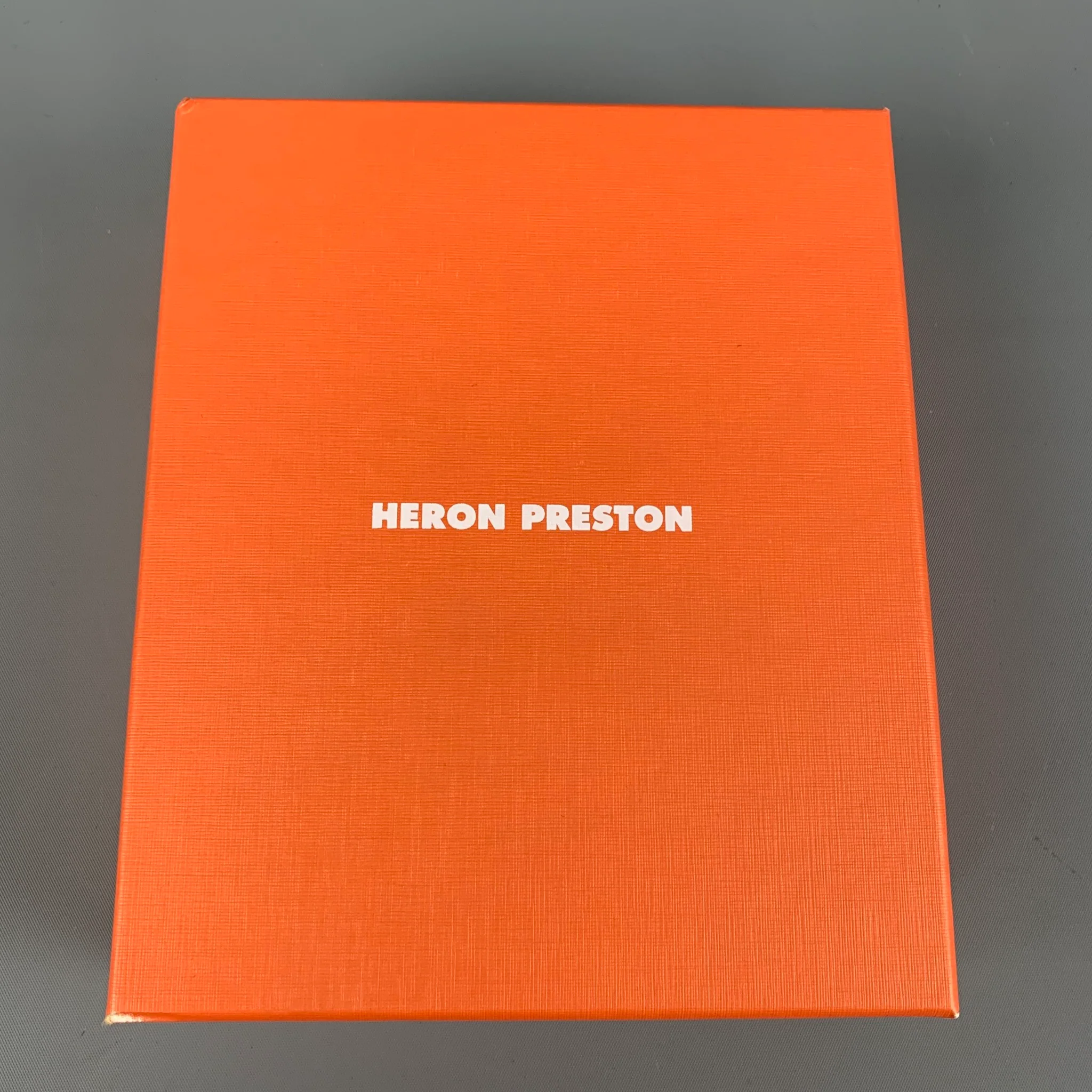 HERON PRESTON Silver Tone Orange Dip Dye Bracelet - Image 5