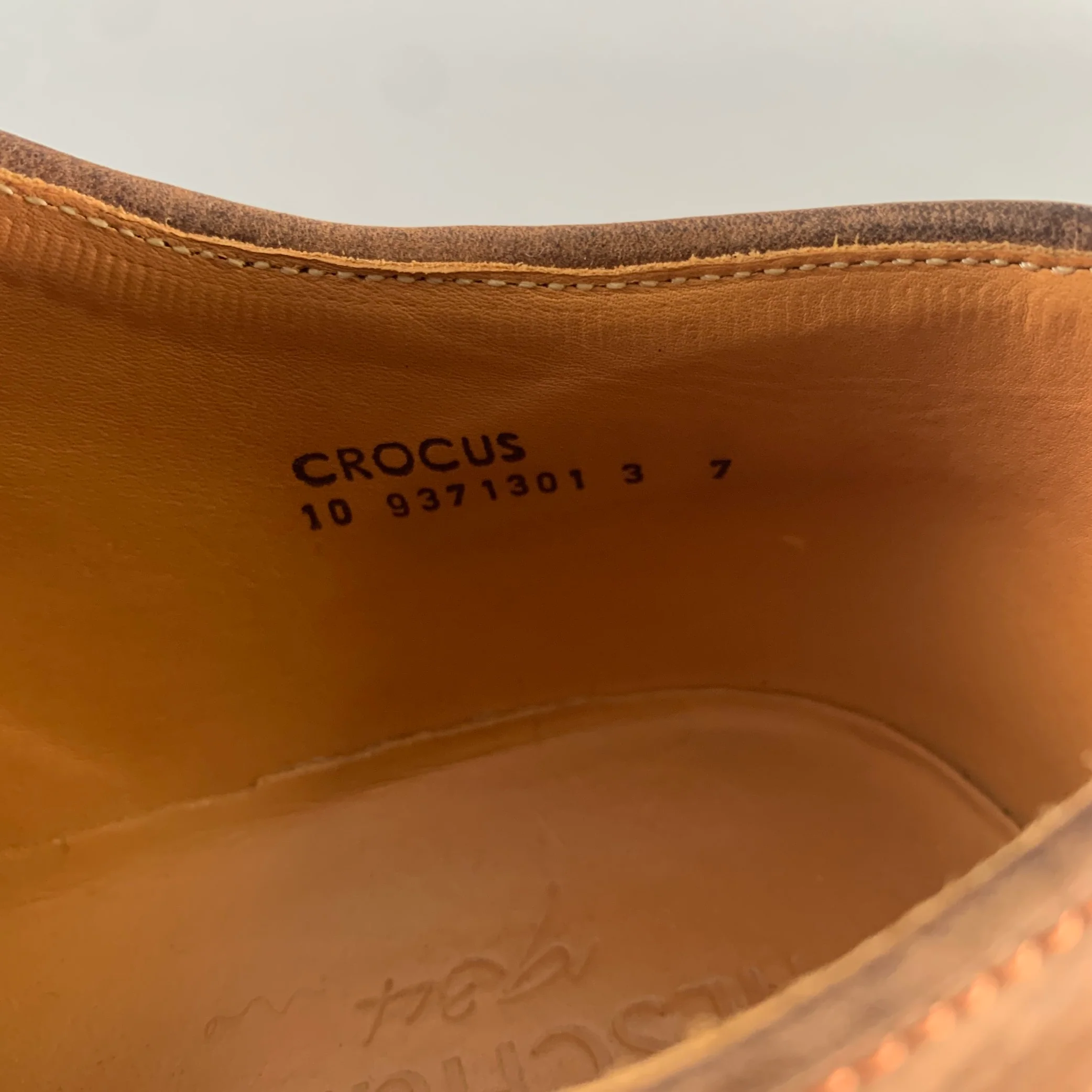 HESCHUNG Size 8 Brown Leather Derby Lace Up Shoes - Image 8