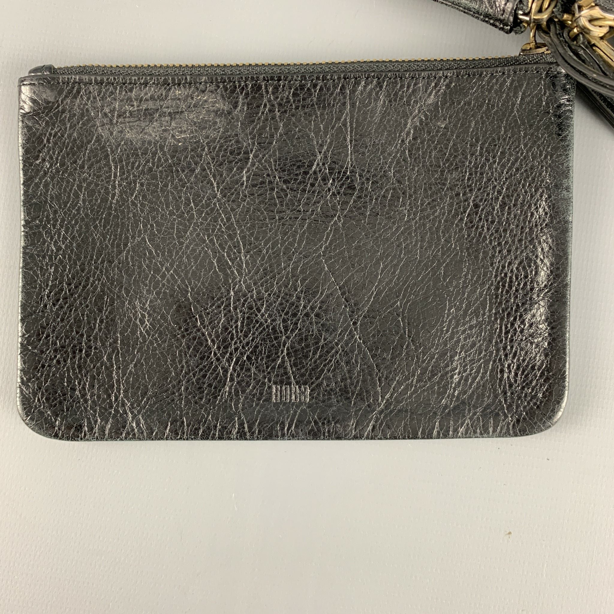 HOBO Black Leather Wristlet Handbag & Leather Goods - Image 3