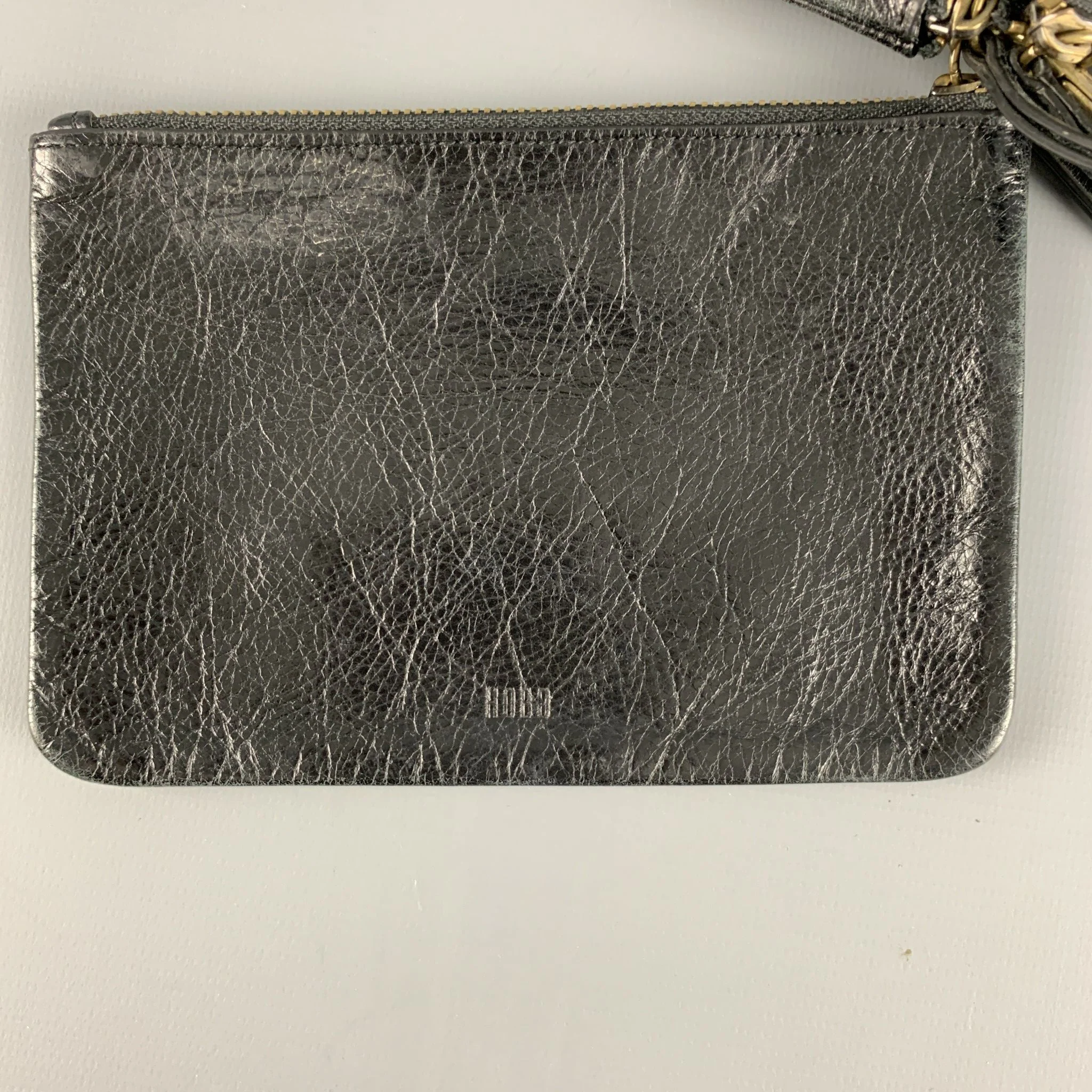 HOBO Black Leather Wristlet Handbag & Leather Goods - Image 4