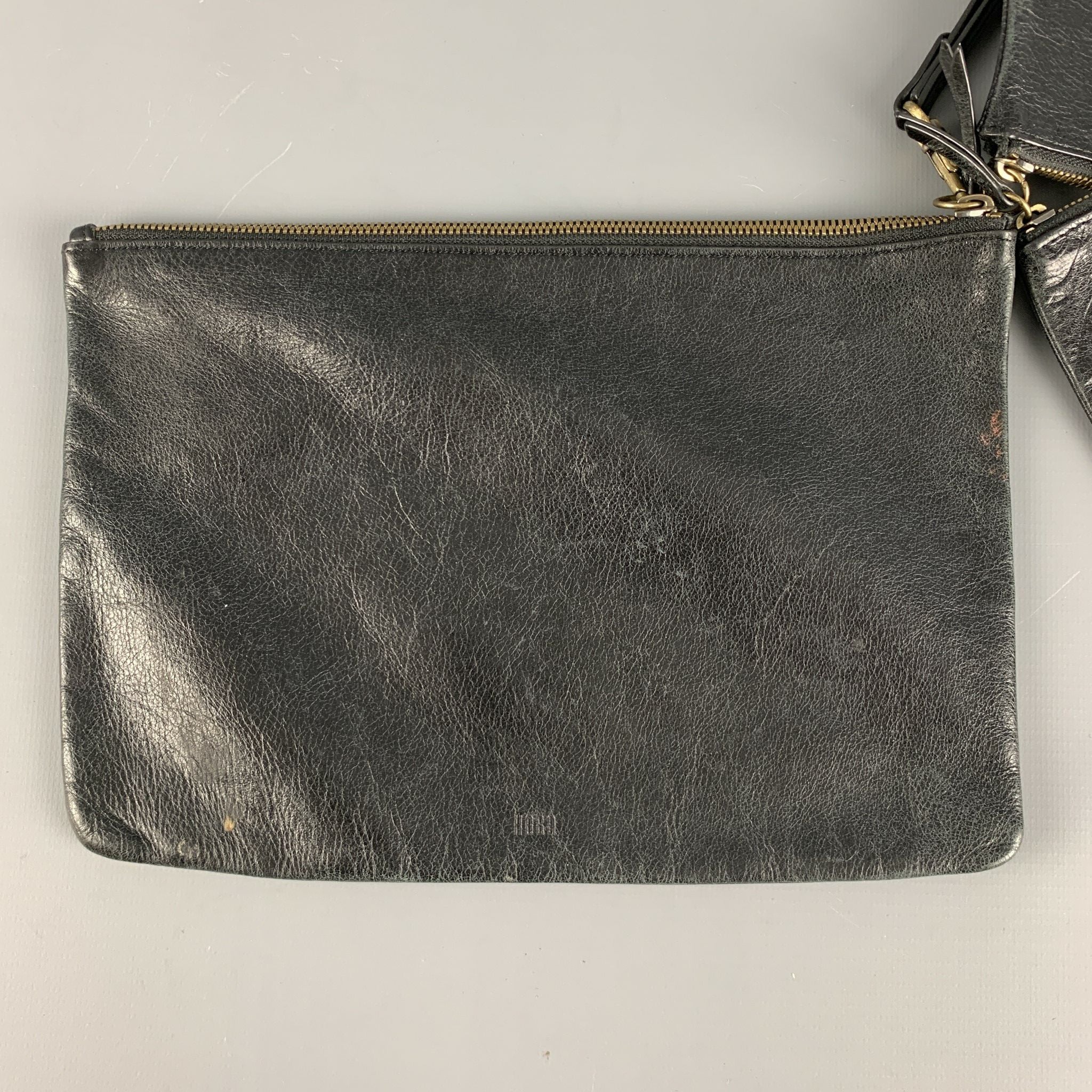 HOBO Black Leather Wristlet Handbag & Leather Goods - Image 5
