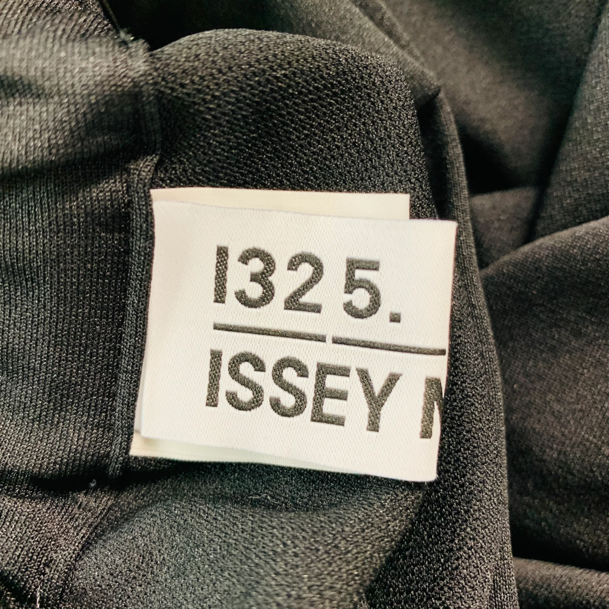 ISSEY MIYAKE Size M Black Elastic Waistband Casual Pants - Image 4