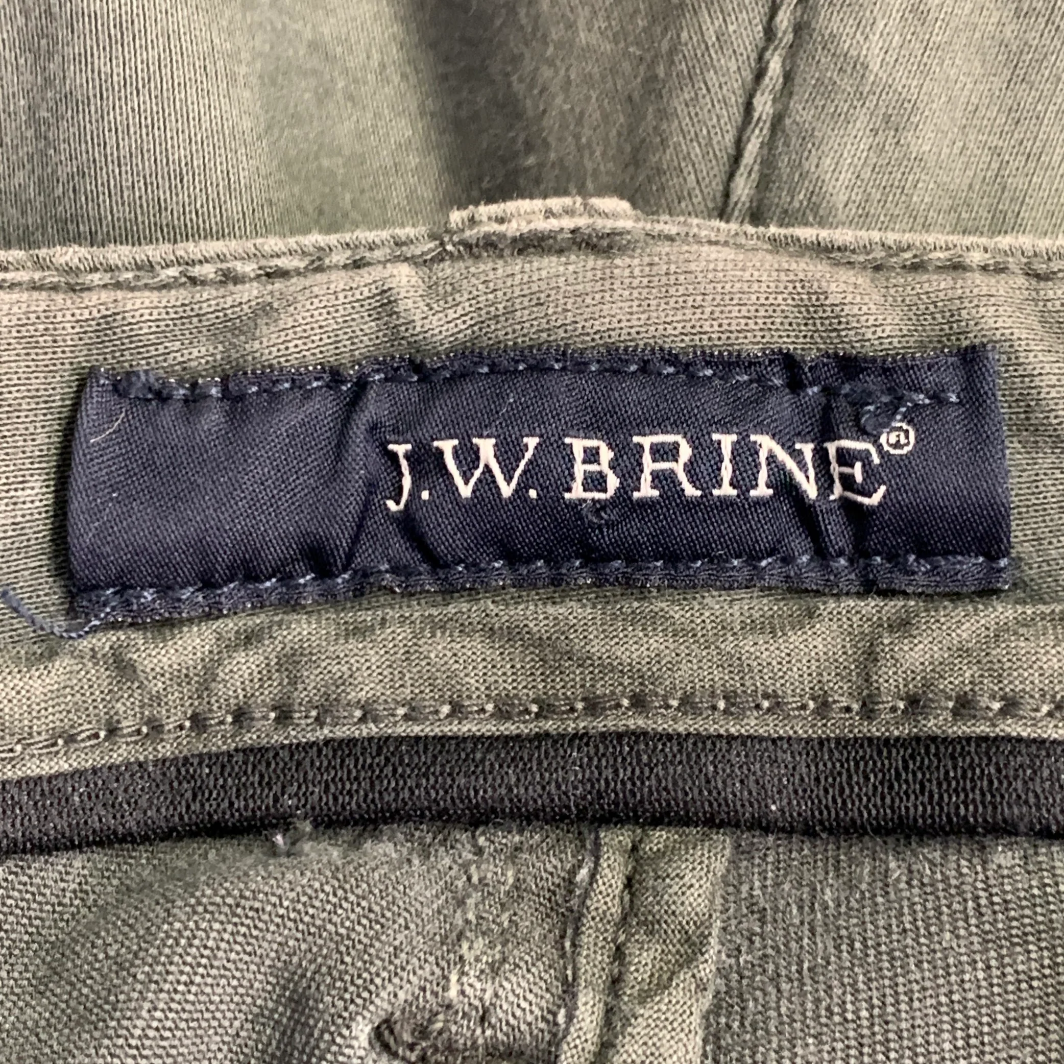 J.W. BRINE Size 35 Green Olive Cotton Blend Cargo Casual Pants - Image 5
