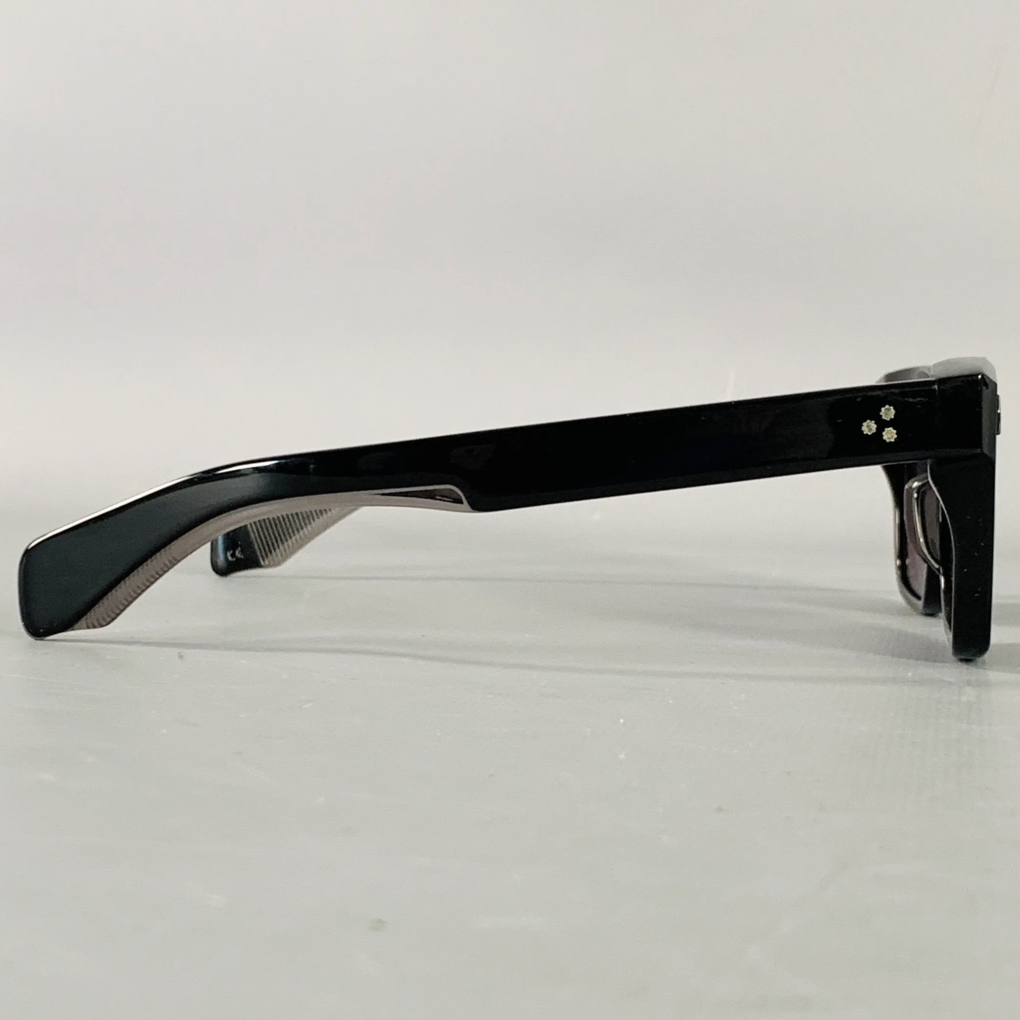 JACQUES MARIE MAGE Black Acetate Sunglasses - Image 2