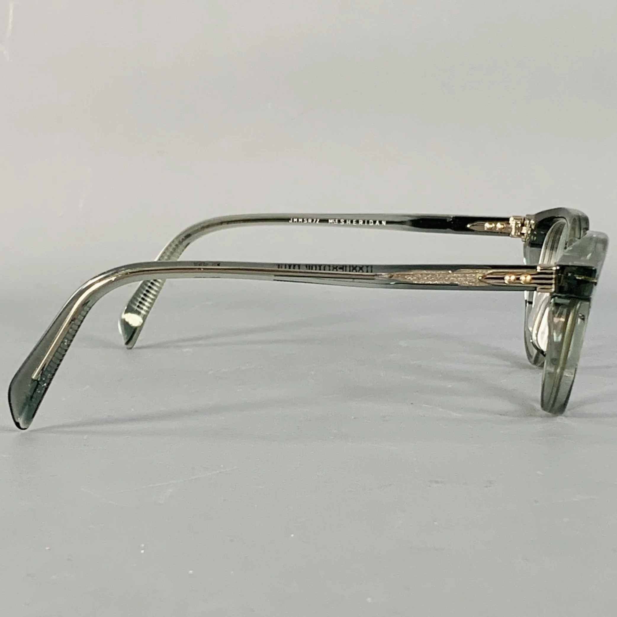 JACQUES MARIE MAGE Limited Edition Sheridan Grey Acetate Eyewear Frames - Image 2