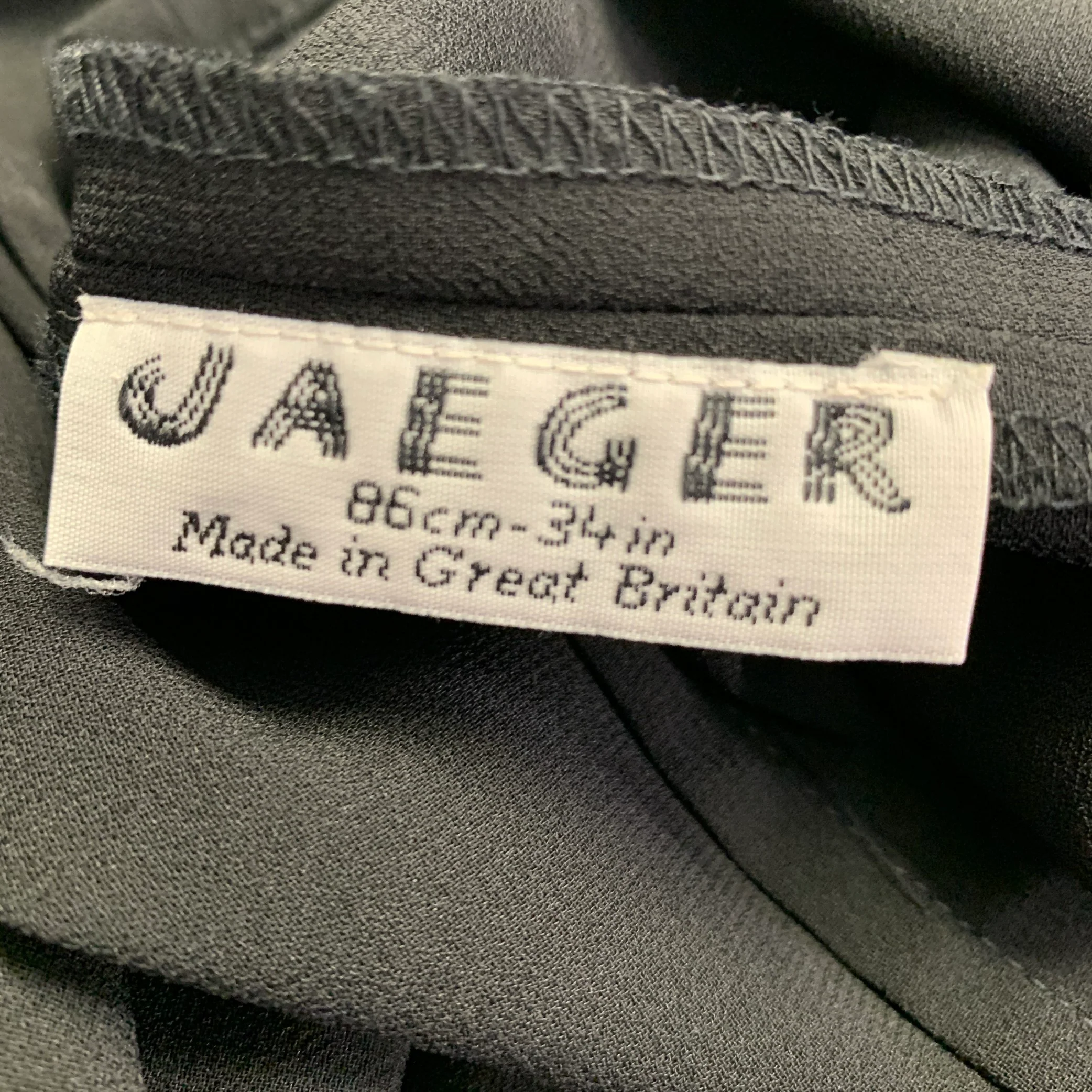 JAEGER Size M Black Short Sleeve Casual Top - Image 4