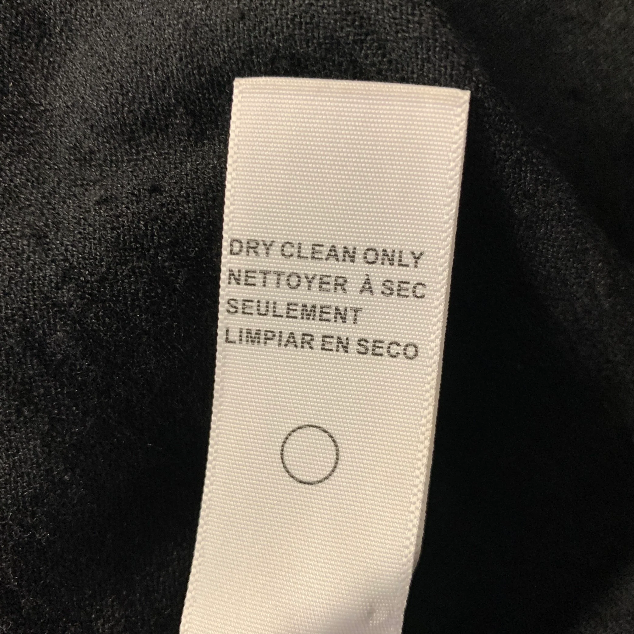 JAMES PERSE Size L Black Knit Linen Polyester Henley T-shirt - Image 7