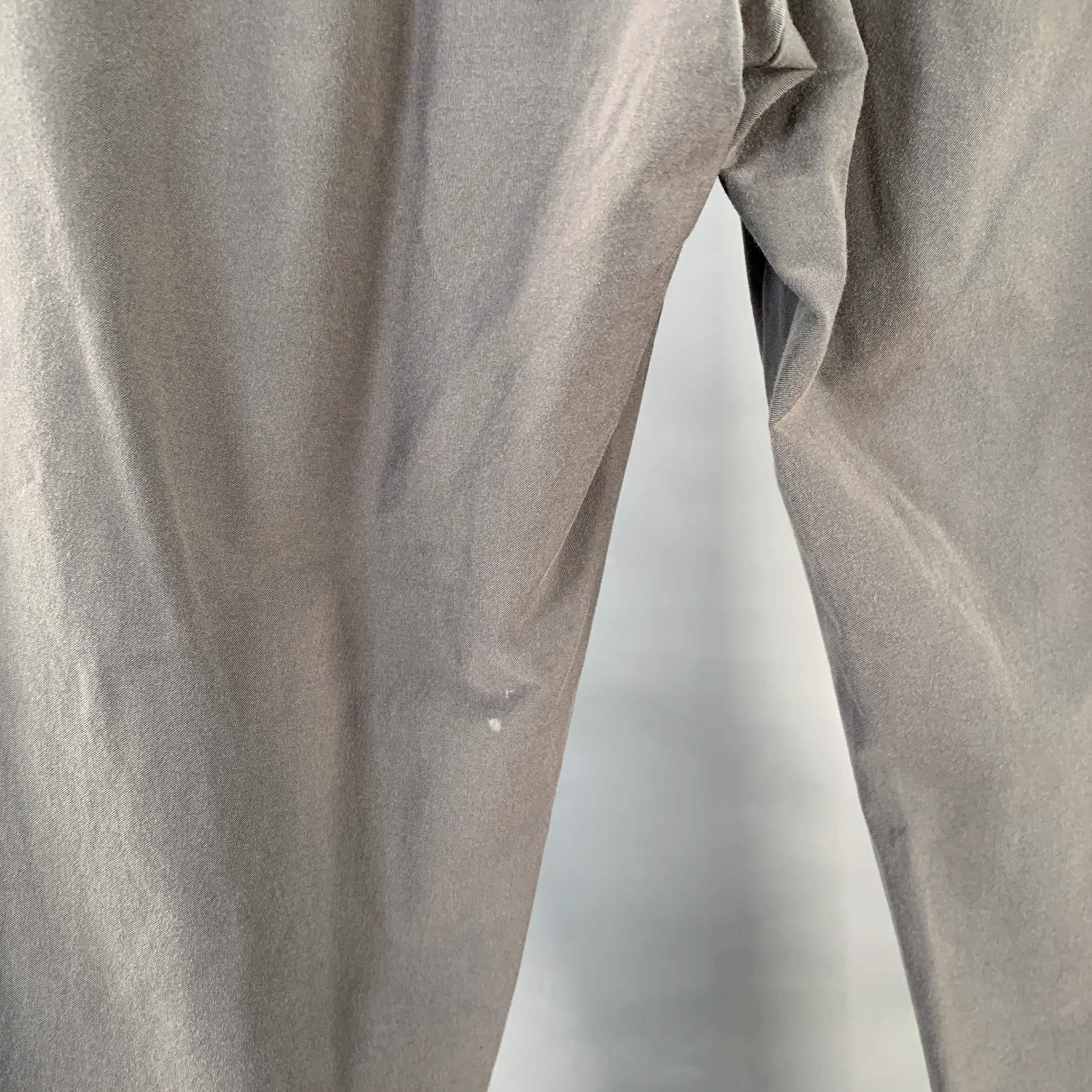JAMES PERSE Size M Grey Cotton Blend Joggers Casual Pants - Image 3