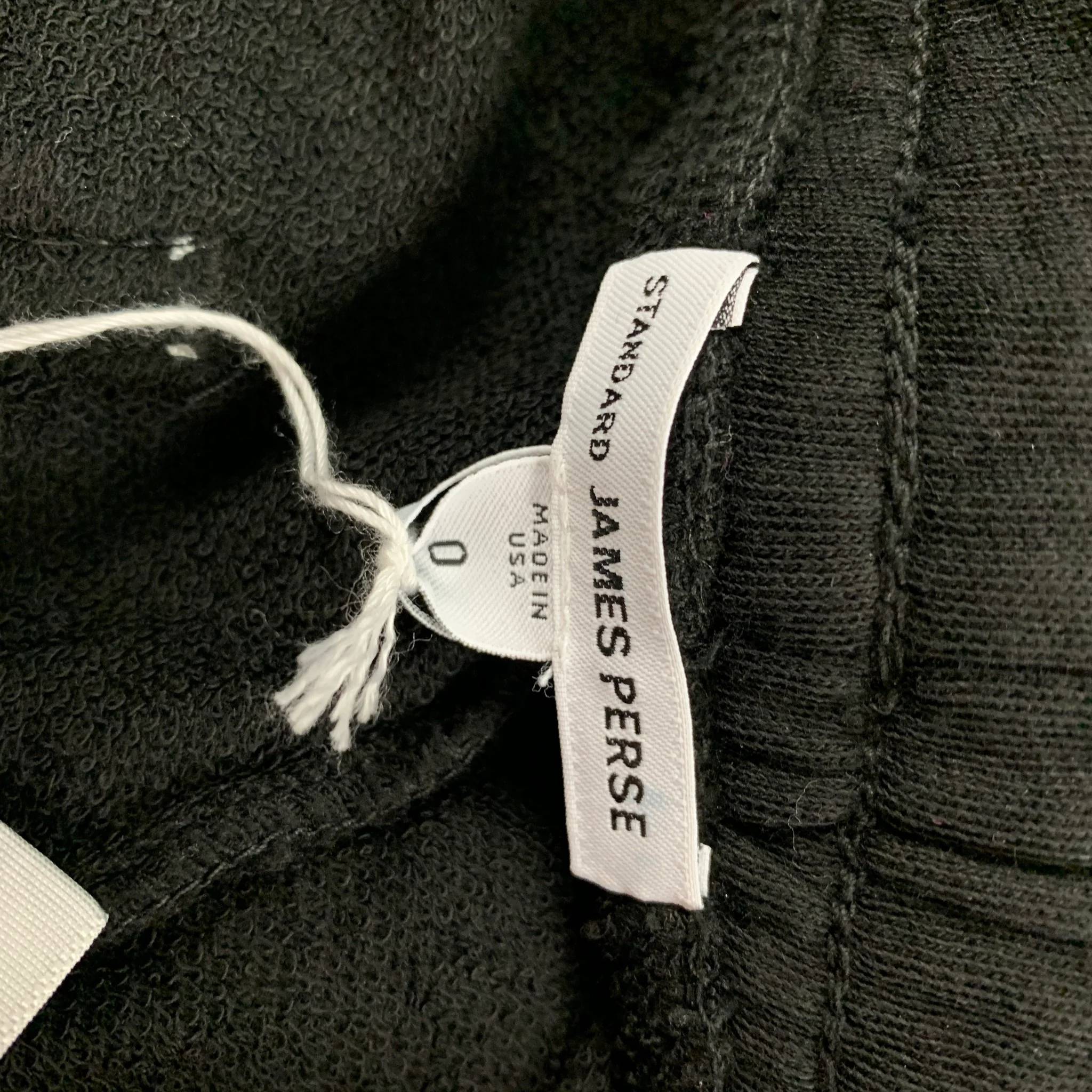 JAMES PERSE Size XS Black Cotton Casual Pants - Image 4