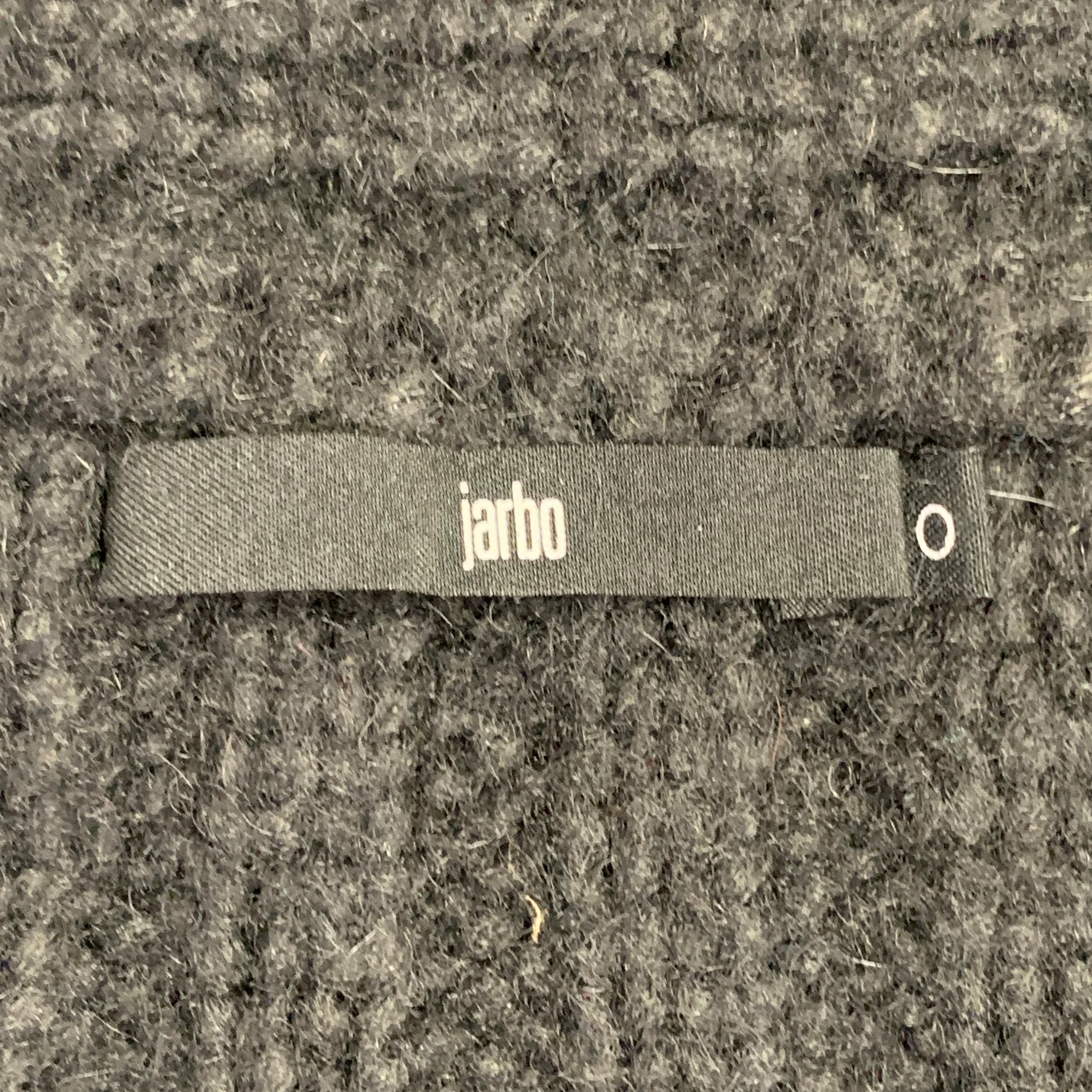 JARBO Size 0 Black Alpaca Blend Knit Shawl Collar Open Front Shrug Cardigan - Image 6