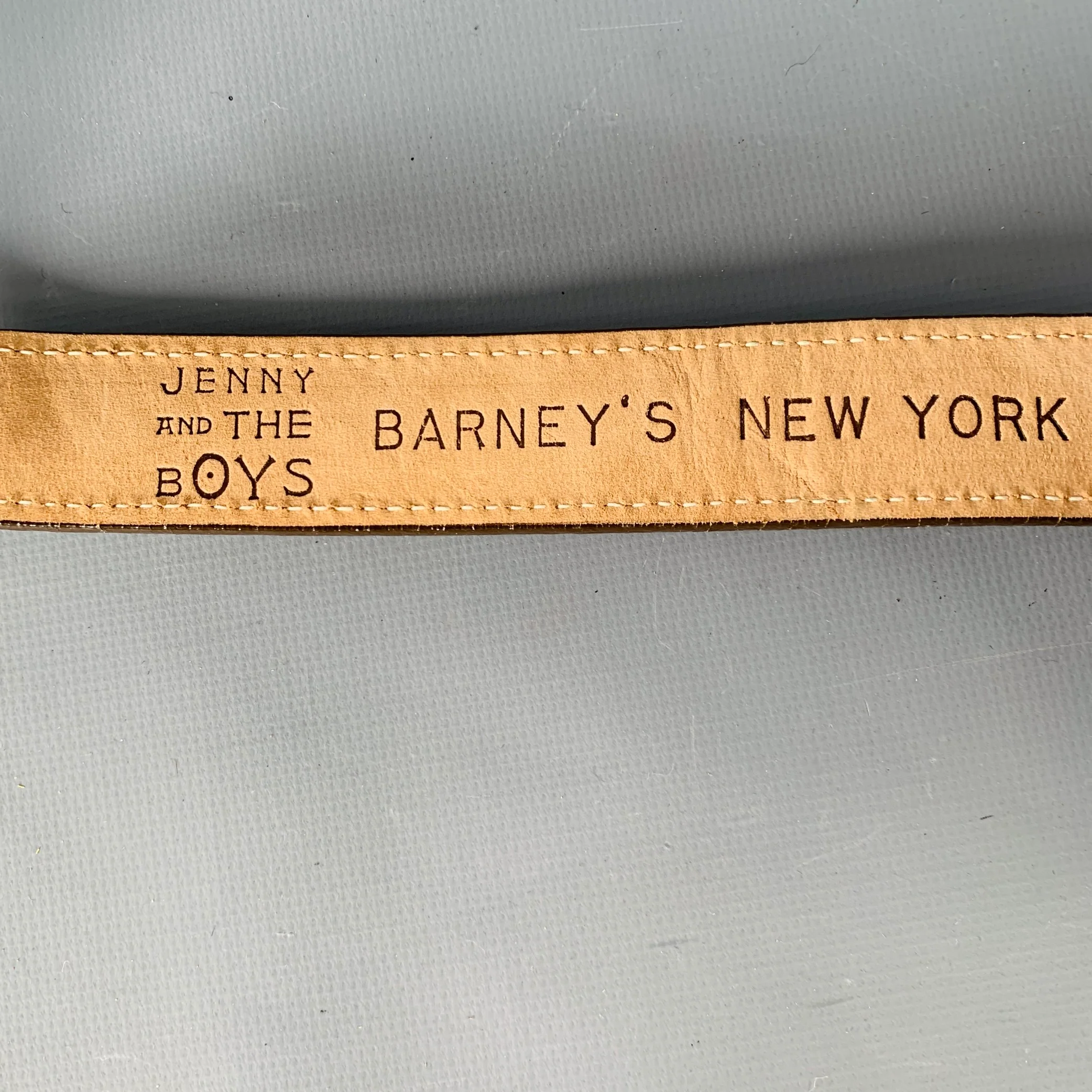 JENNY AND THE BOYS Size S Brown Woven Leather Belt Bag - Image 4