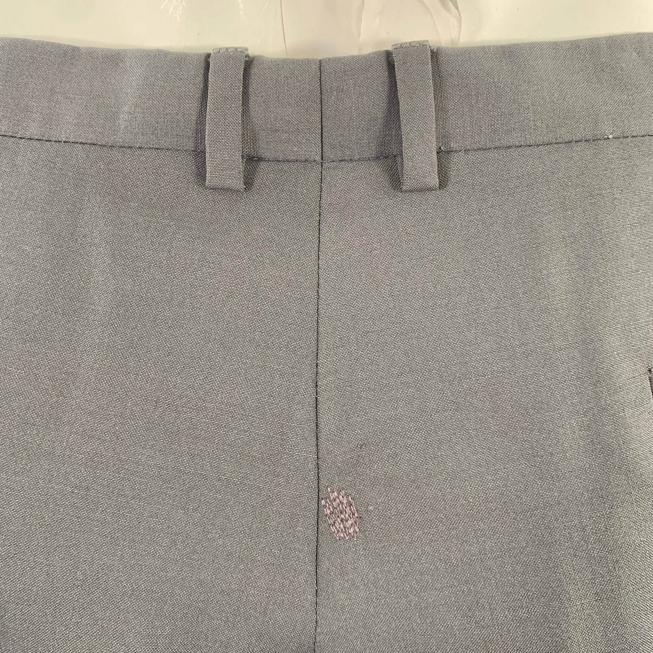 JIL SANDER Chest Size 42 Black Heather Wool Button Fly 38 34 Suit - Image 6