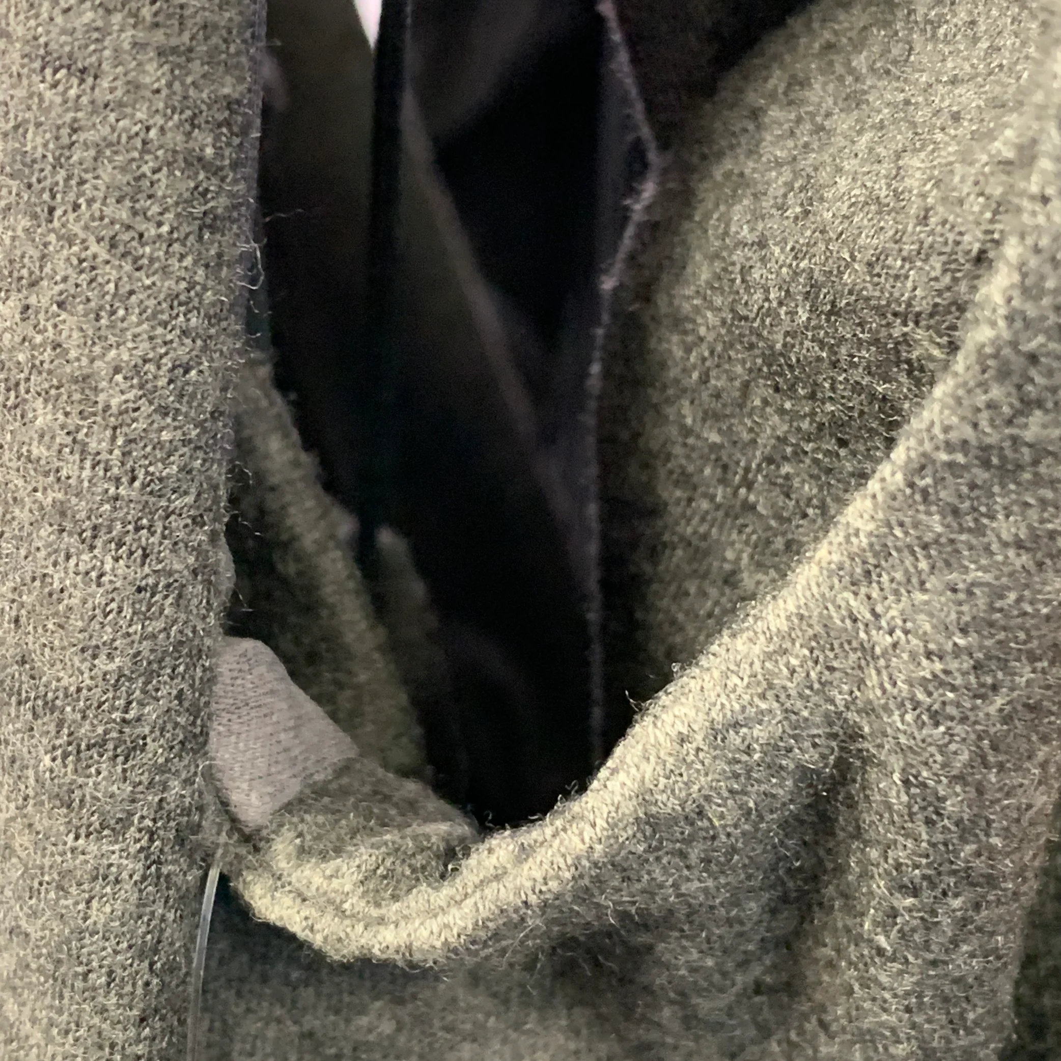 JIL SANDER Size 6 Heather Grey Jersey Sleeveless Tie Back Sheath Dress - Image 6