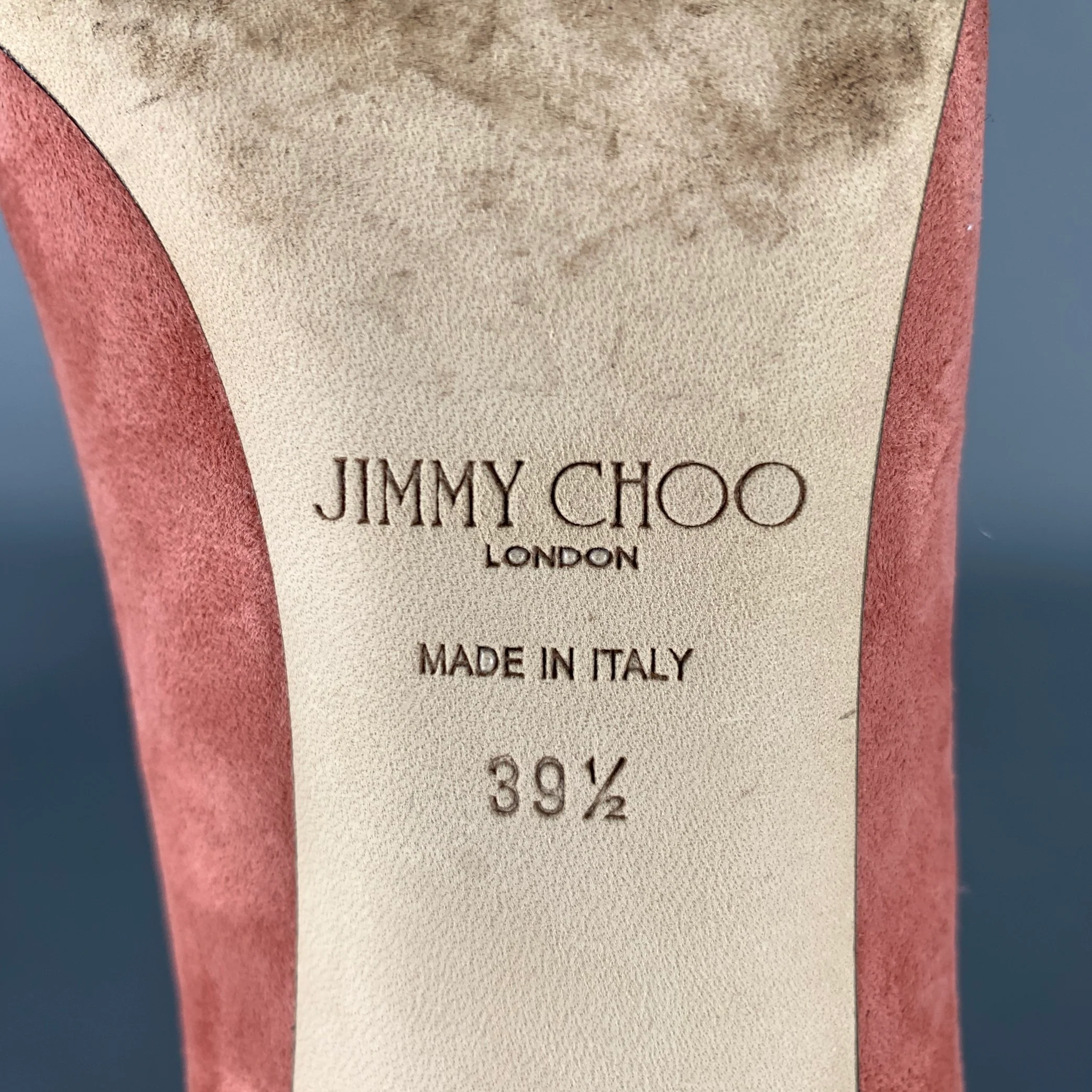 JIMMY CHOO Size 9 Pink Suede J000141547395 Suede Pumps - Image 7