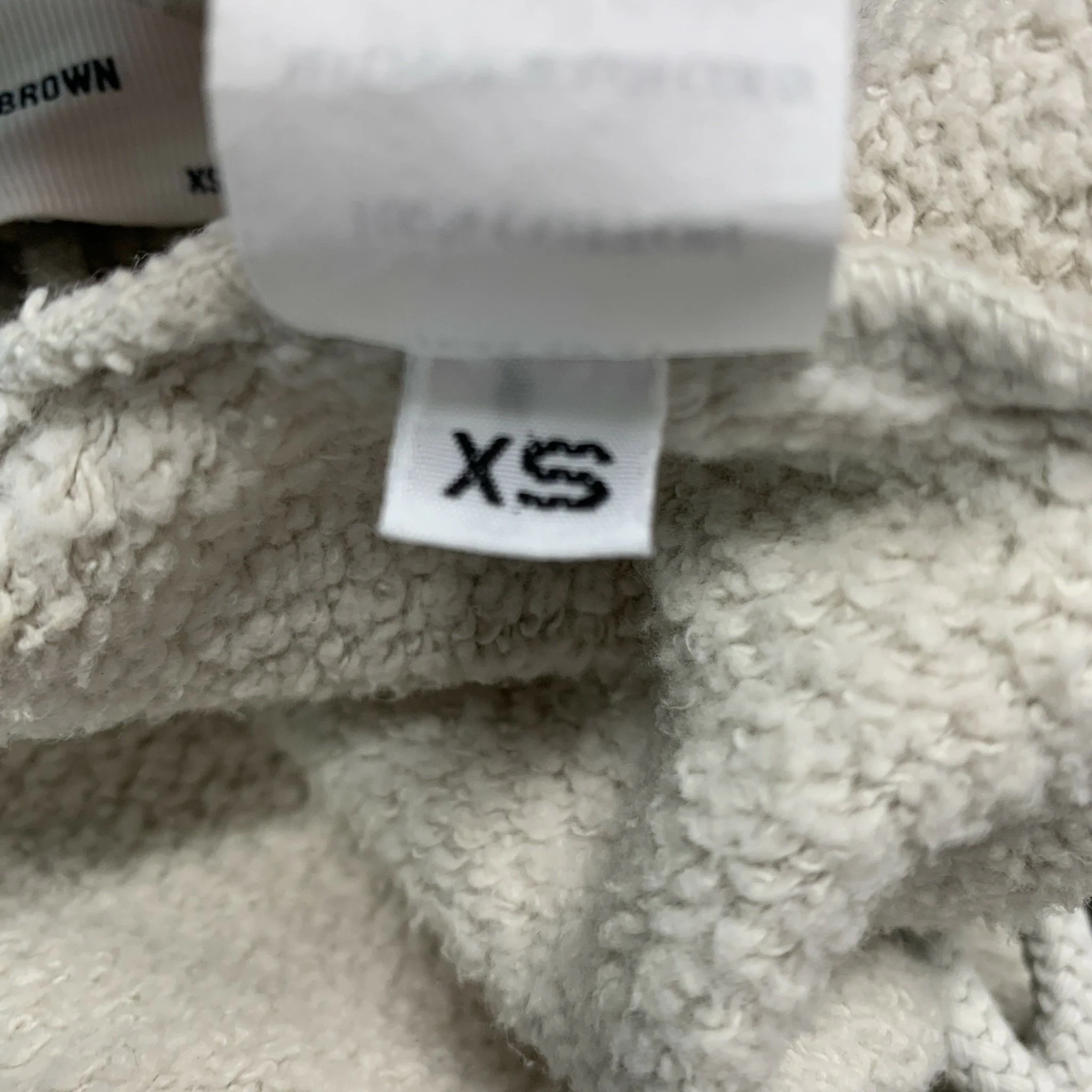 JOAH BROWN Size XS/S Off White Cotton Sweatpants Casual Pants - Image 6