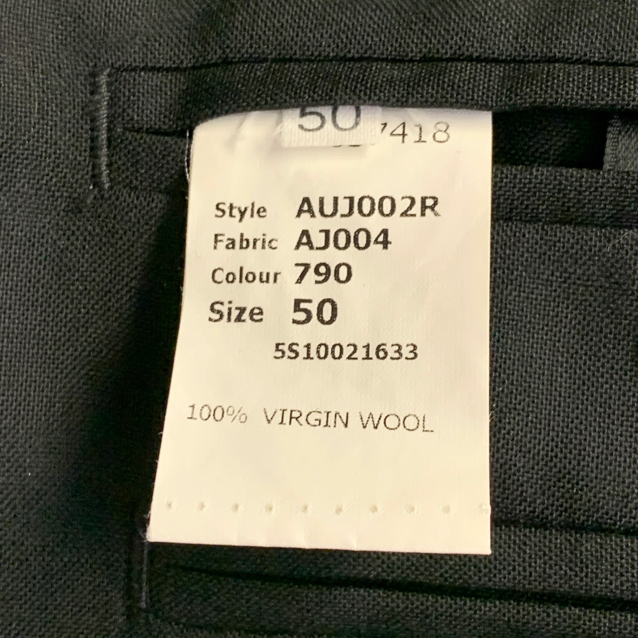 JOHN GALLIANO Size 40 Black Rhinestone Skull Virgin Wool Sport Coat - Image 8