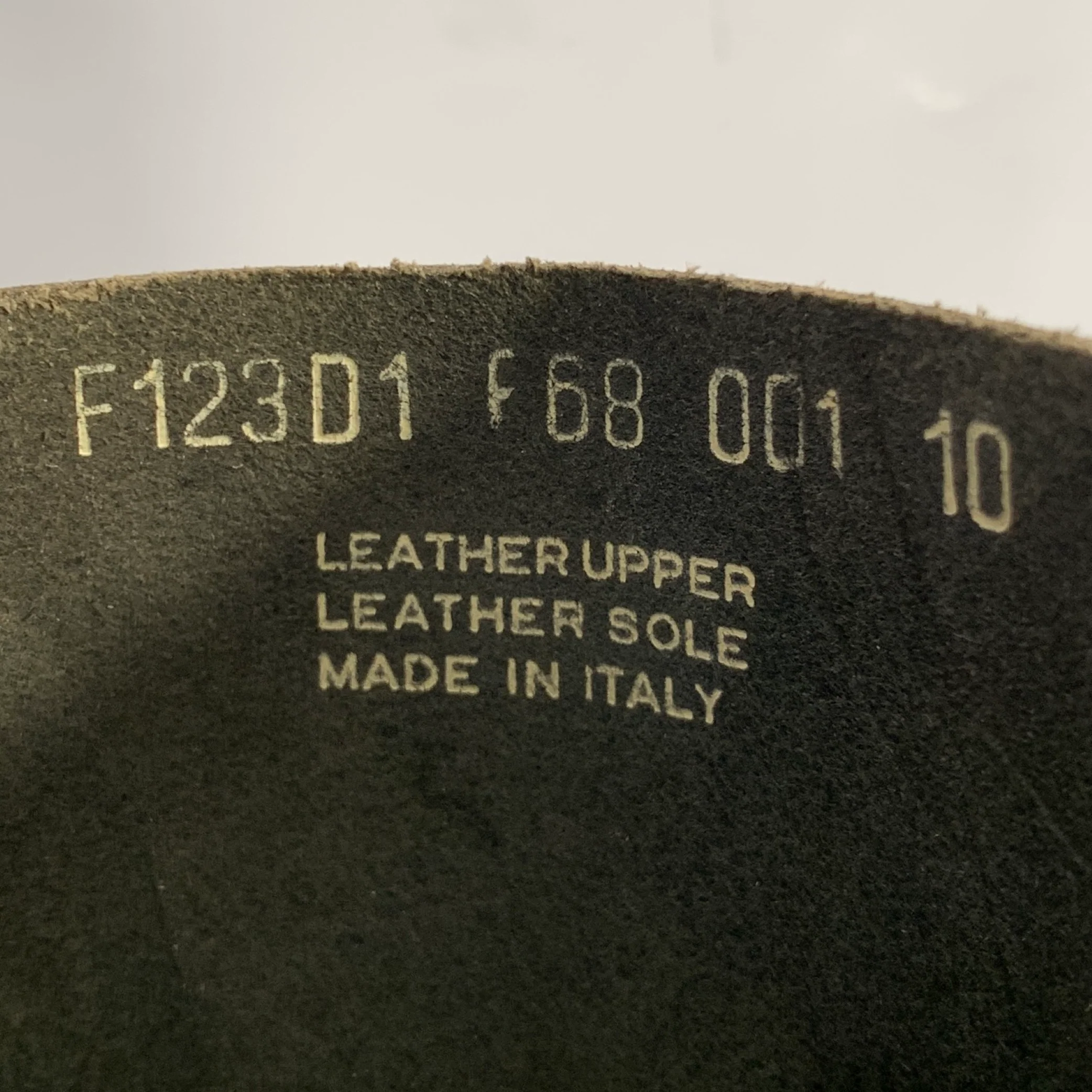 JOHN VARVATOS Size 10 Black Leather Sandals - Image 8