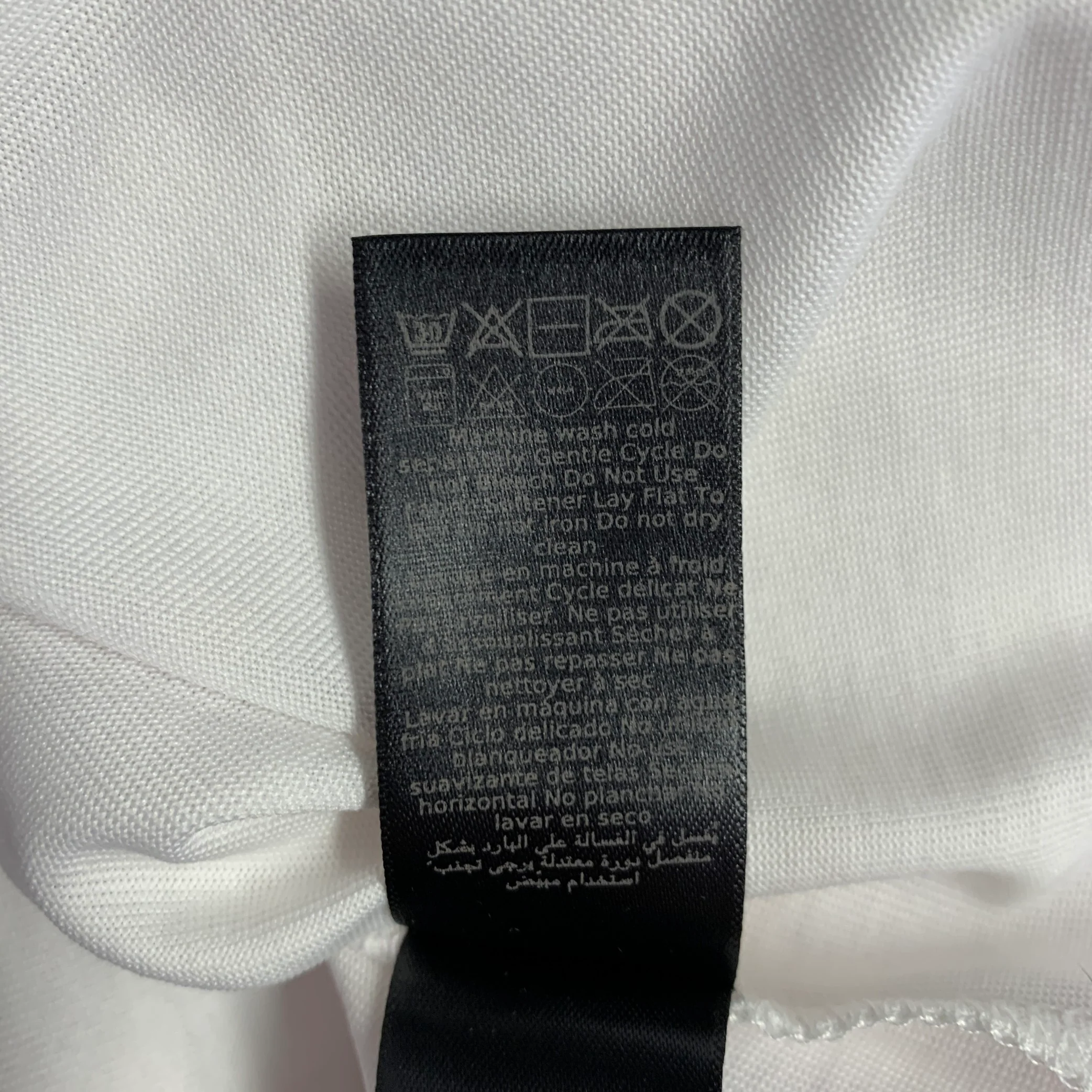 JOHN VARVATOS * U.S.A. Size XXL White Contrast Stitch Cotton Blend T-shirt - Image 10