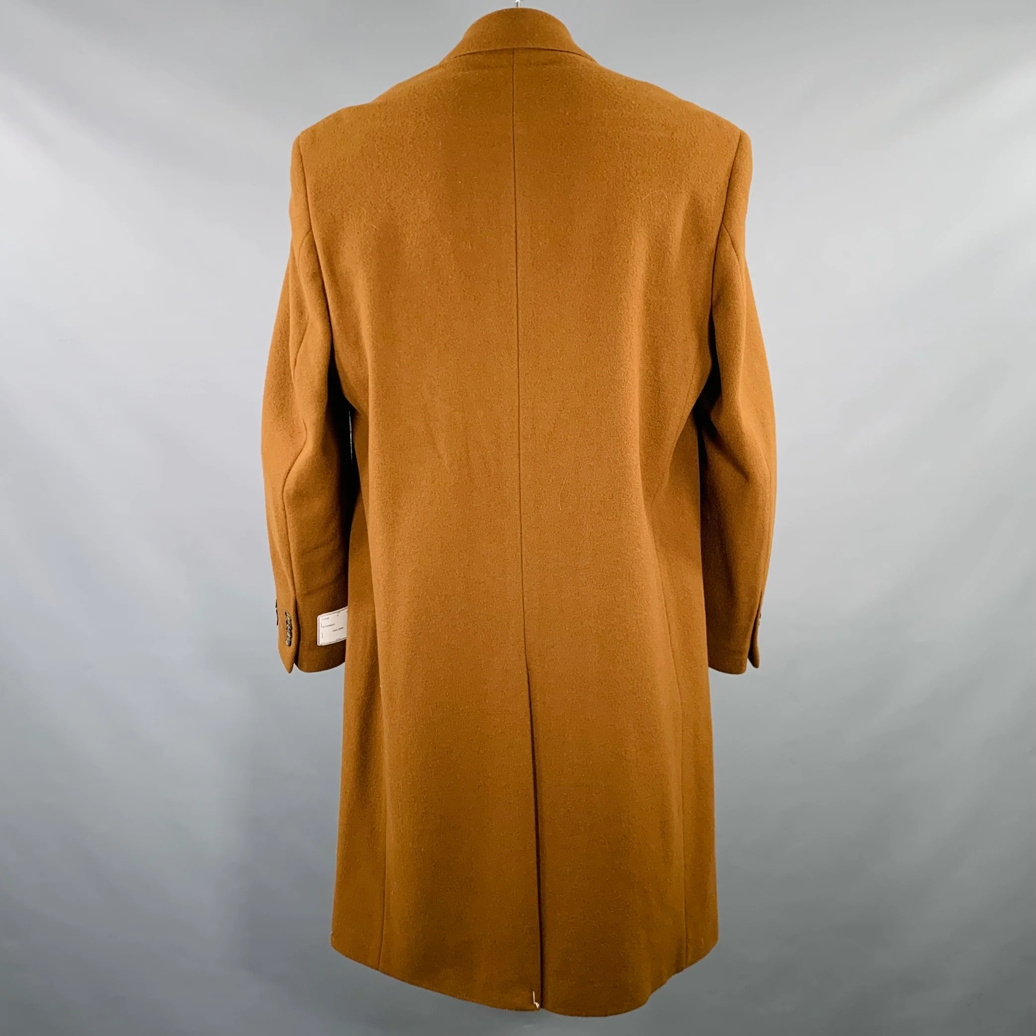 JoS. A. BANK Size 42 Brown Wool Single Breasted Coat - Image 3