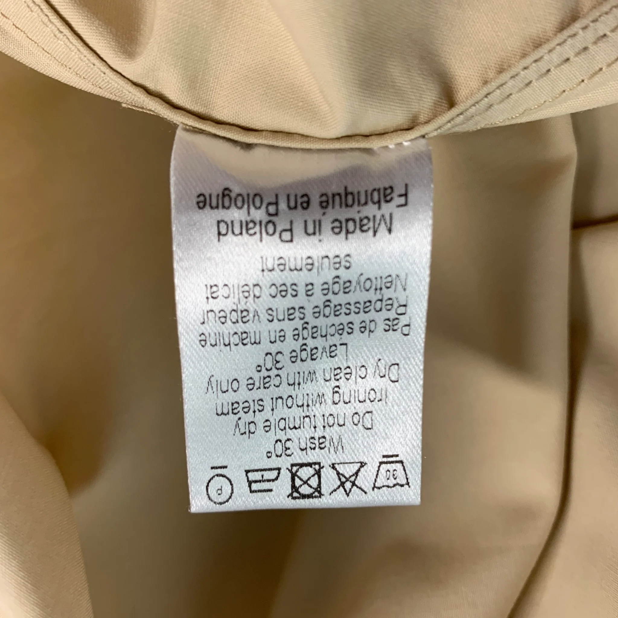 JOSEPH Size 6 Beige Cotton Tunic Casual Top - Image 6