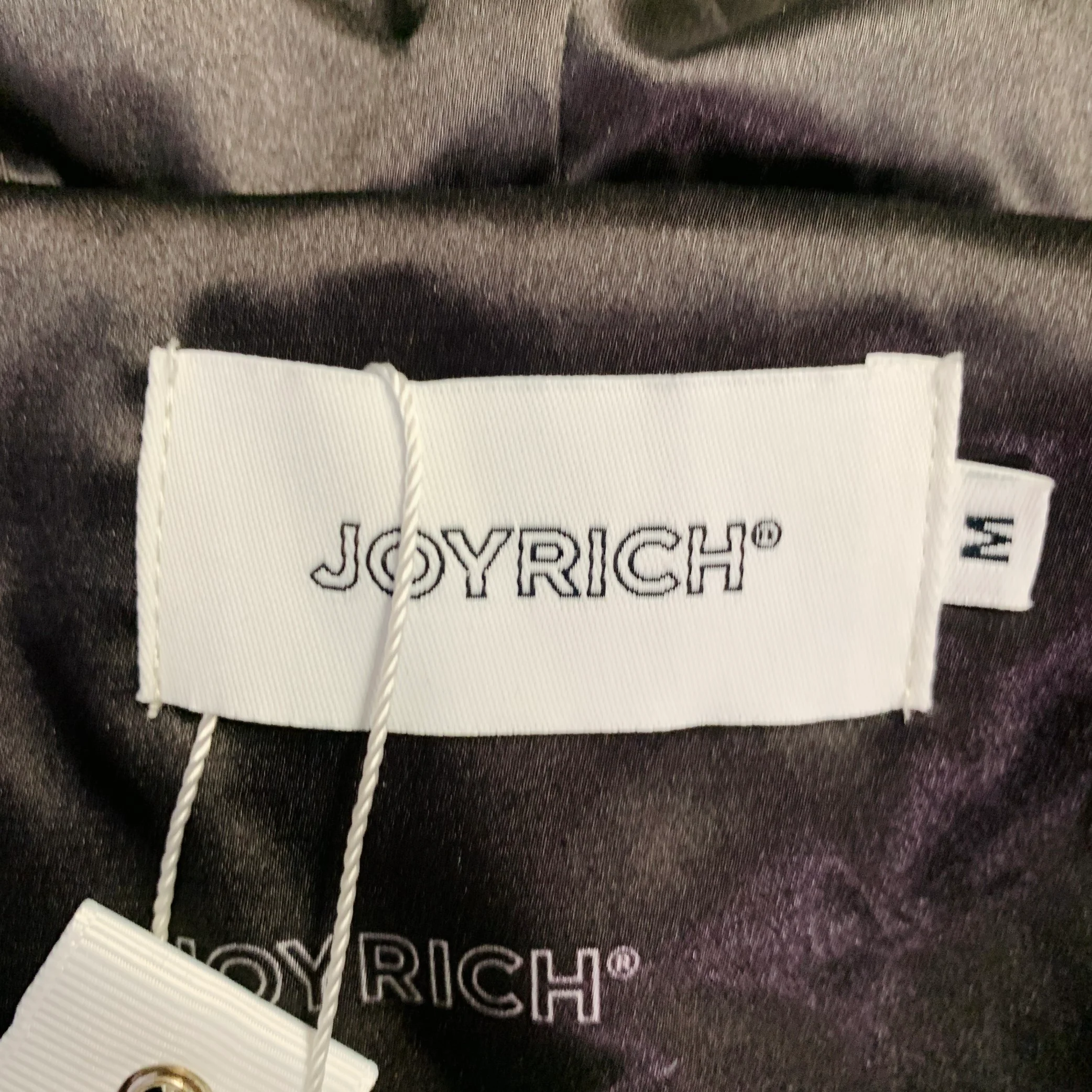 JOYRICH Size M Yellow Polyester Textured Faux Fur Hooded Jacket - Image 4