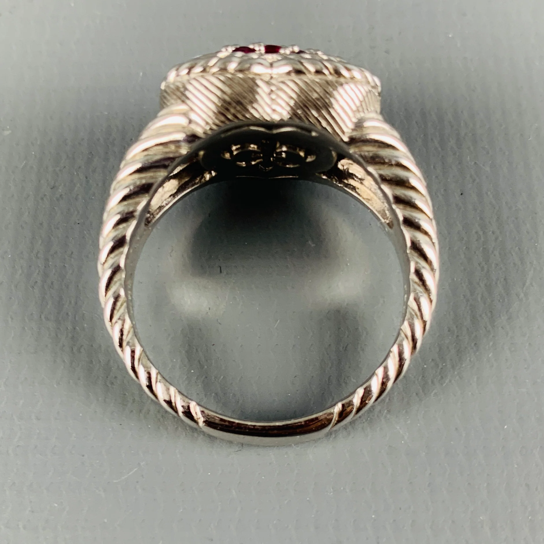 JUDITH RIPKA Sterling Silver Heart Ring - Image 3