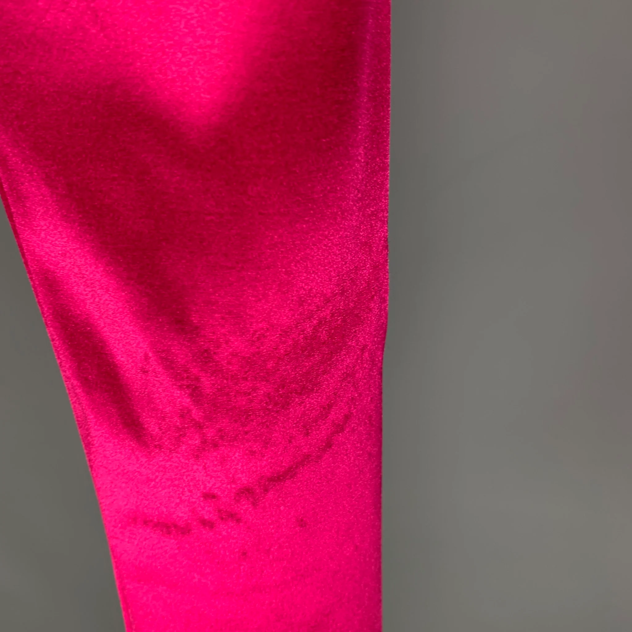JUNYA WATANABE Size XS Pink Nylon Polyurethane Solid Leggings - Image 4