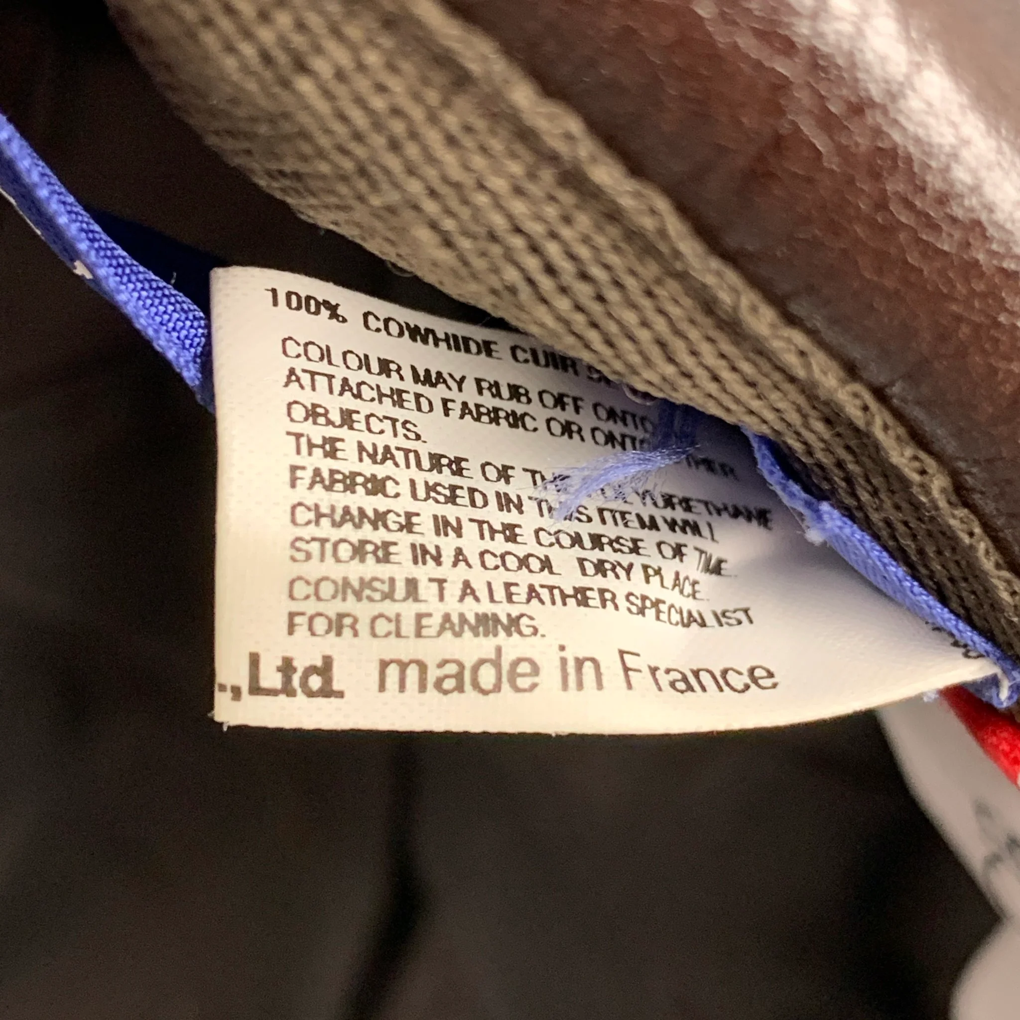 JUNYA WATANABE x Beton Cire Size OS Brown Leather Cap - Image 6