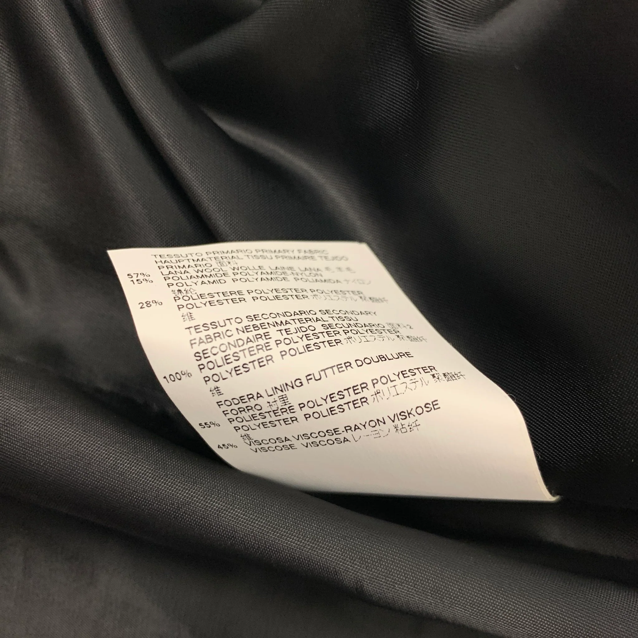 JUST CAVALLI Size 38 Black Gold Jacquard Wool Blend Sport Coat - Image 6
