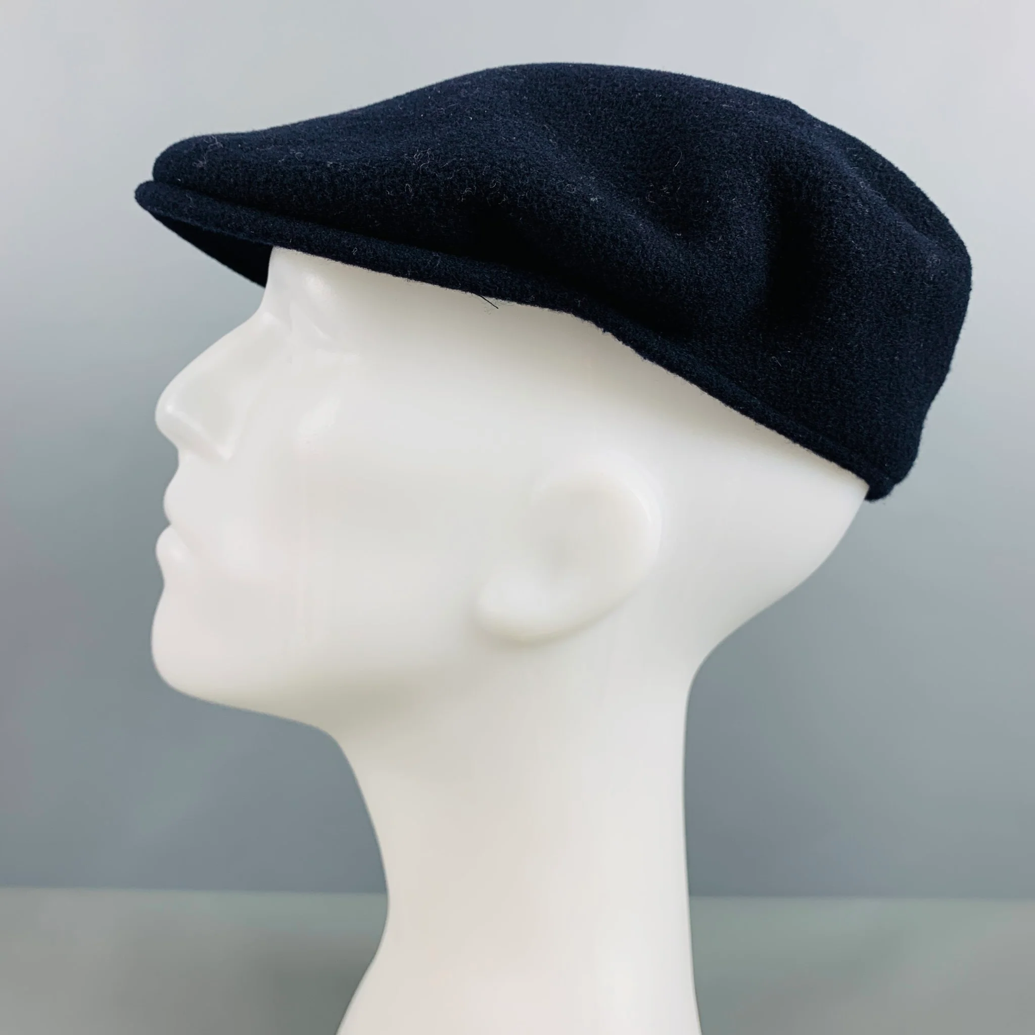 KANGOL Size L Navy Wool Hats - Image 3