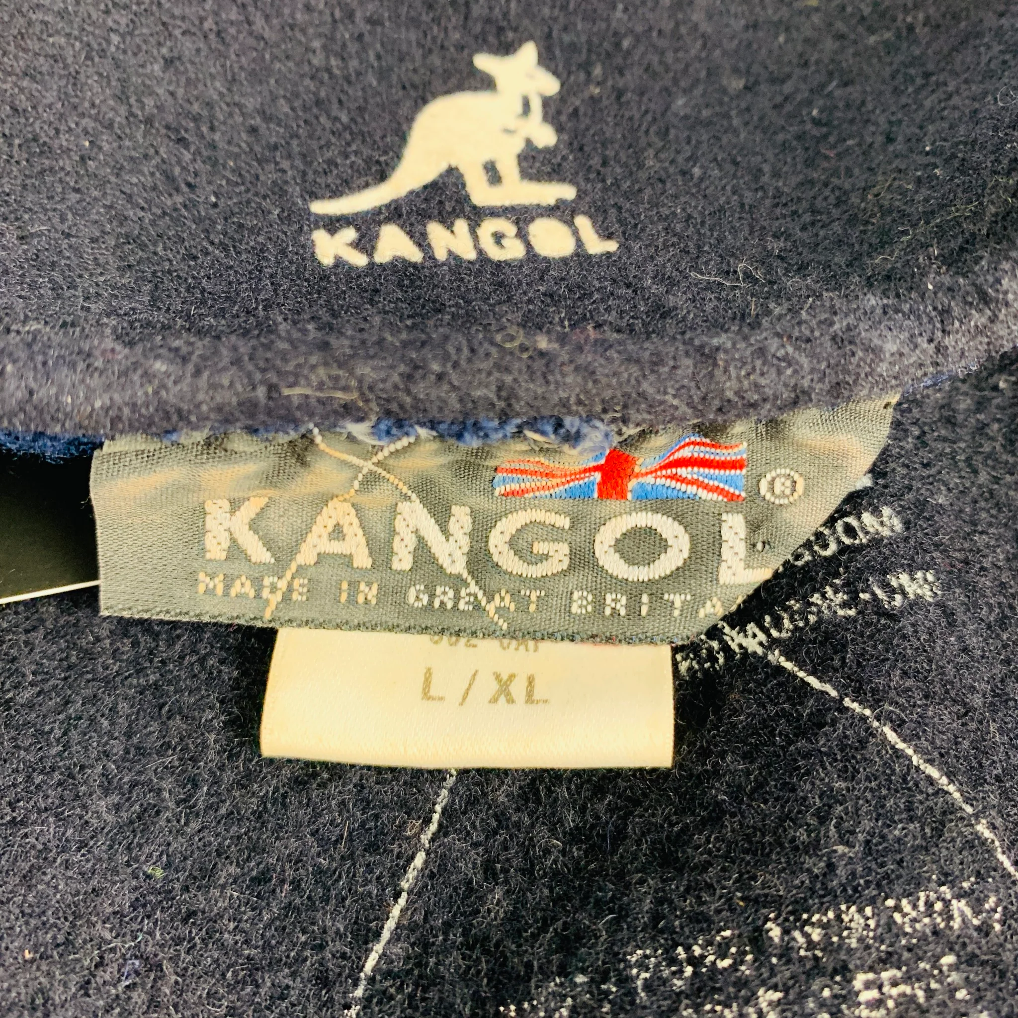 KANGOL Size L Navy Wool Hats - Image 6