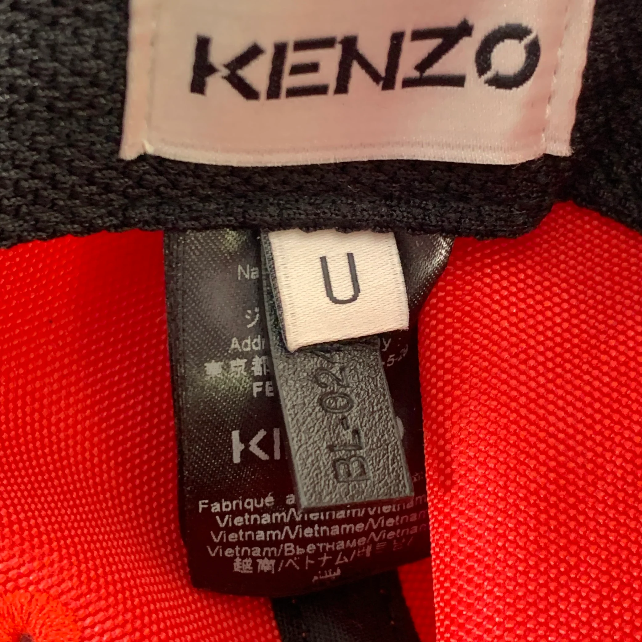 KENZO Kampus Tiger Red Embroidered Polyester Blend Baseball Cap Hat - Image 6